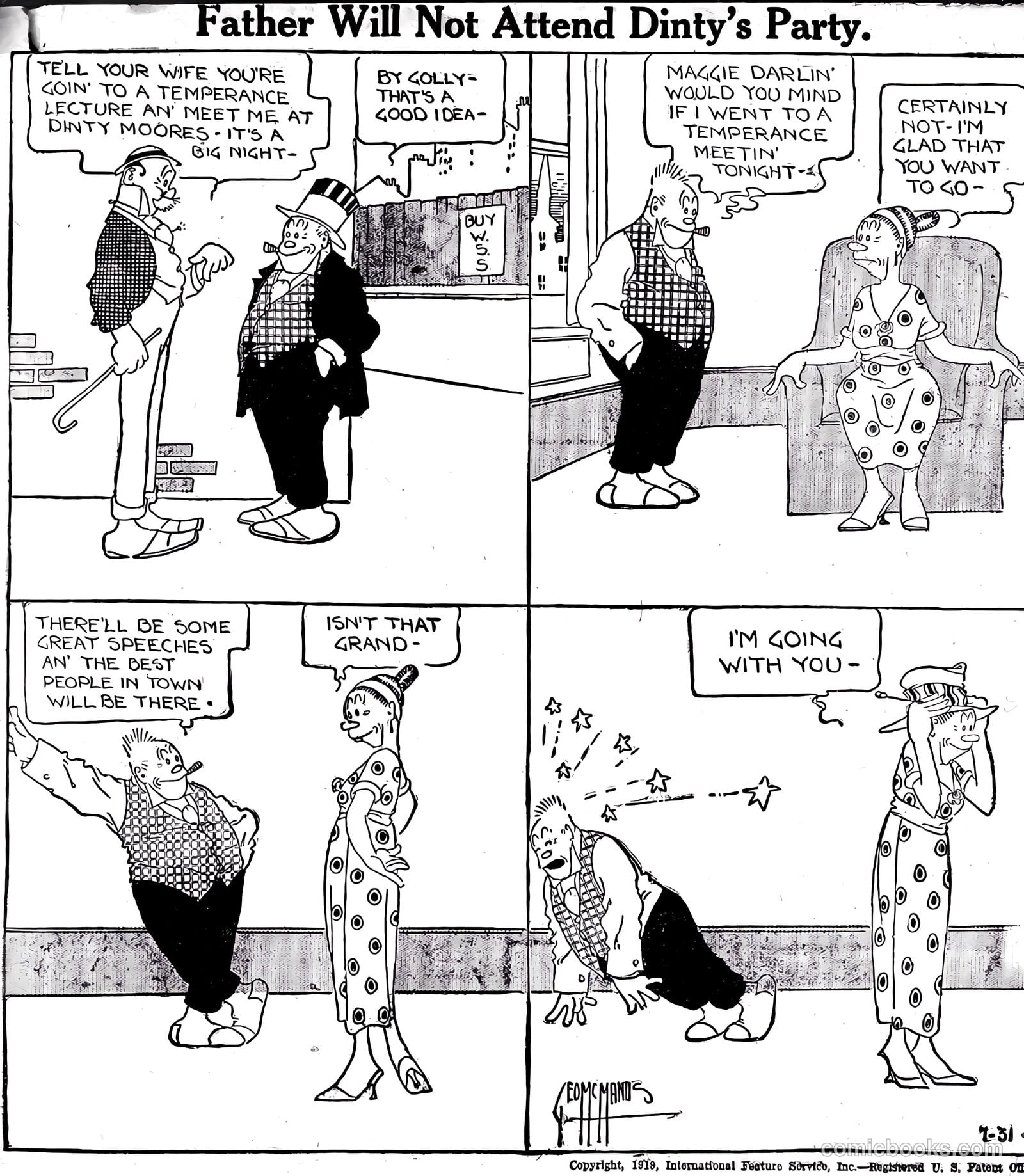 Bringing Up Father #3 (1920) — page 22 of 51