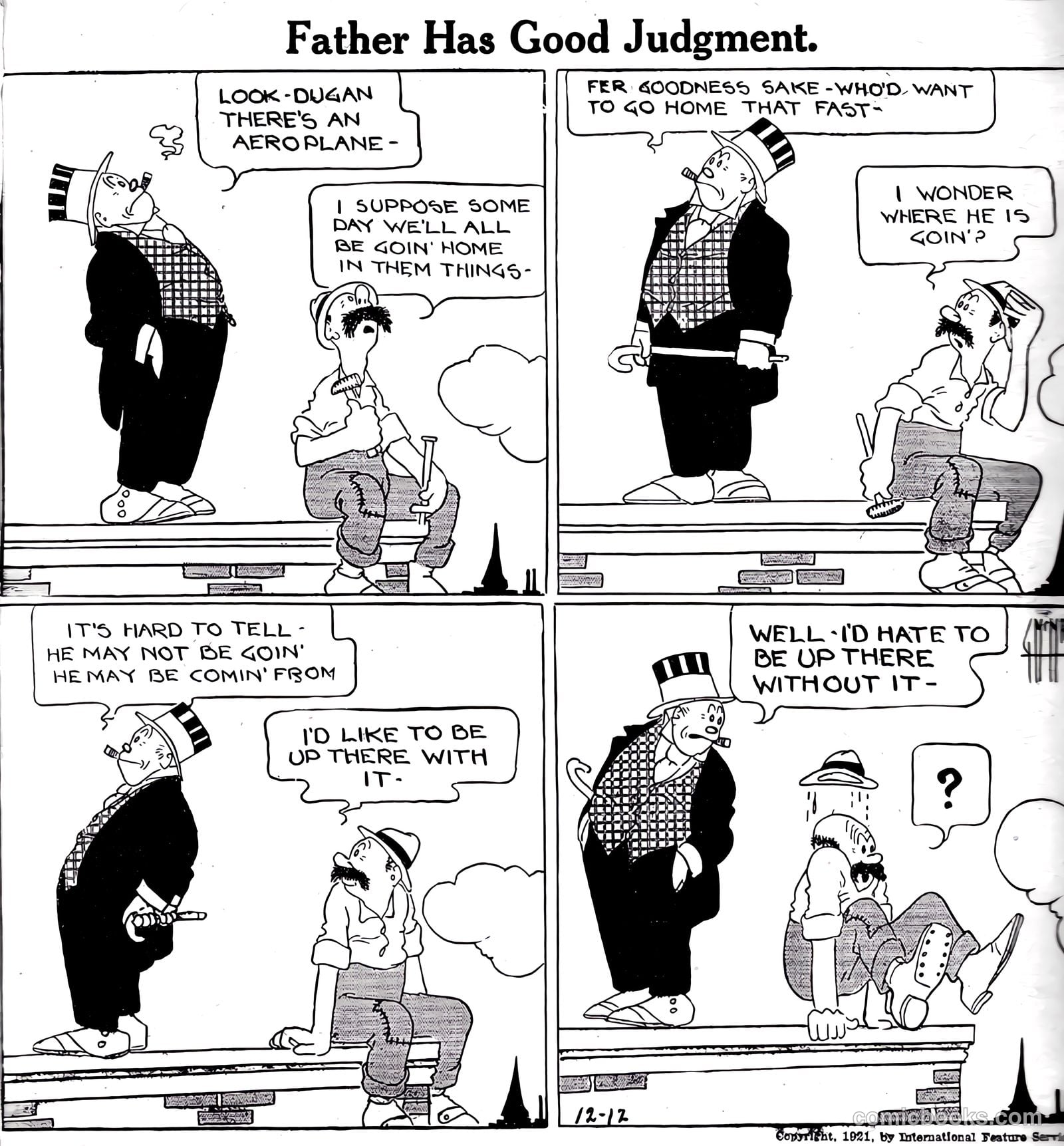 Bringing Up Father #4 (1921) — page 4 of 52