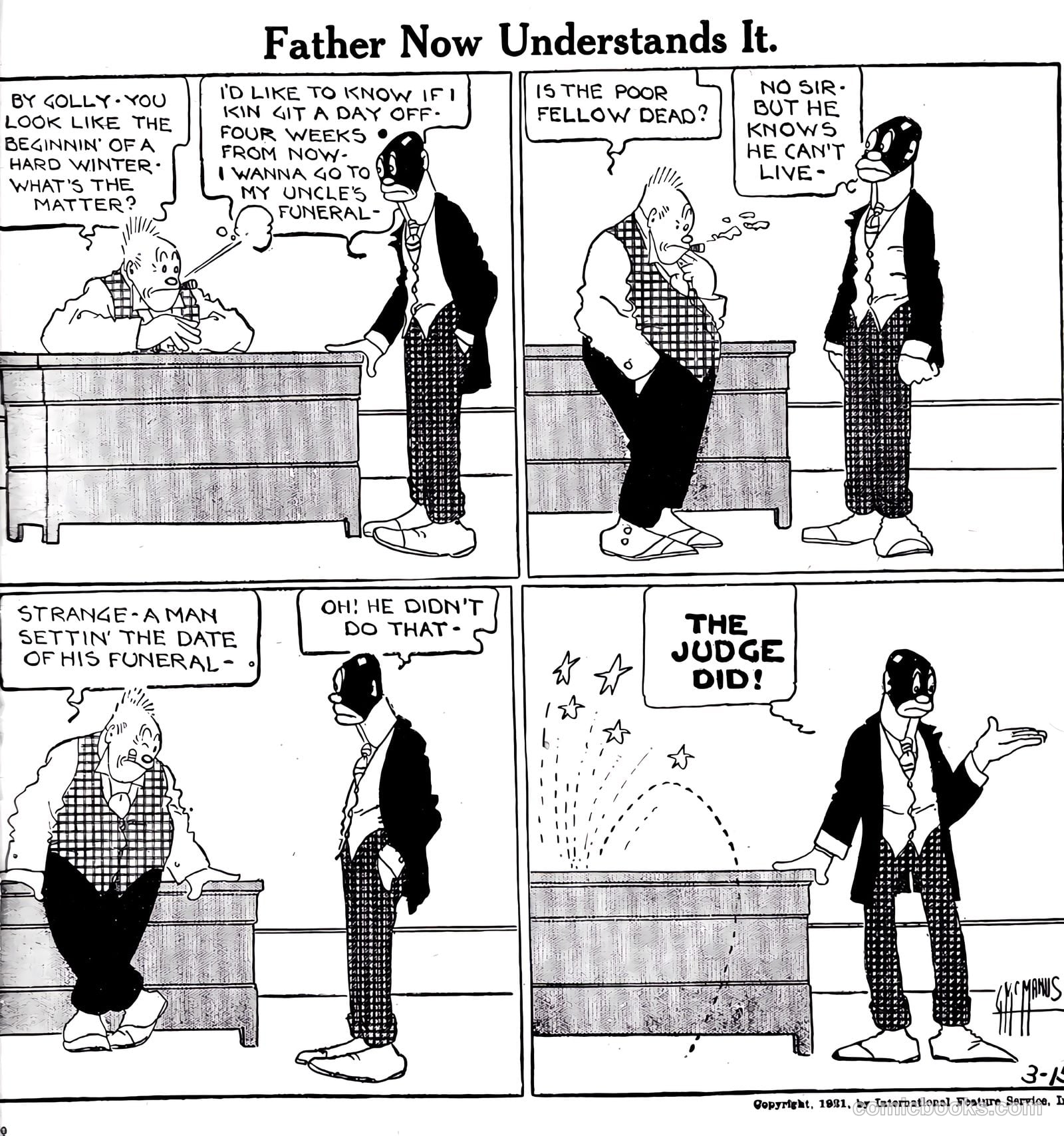 Bringing Up Father #4 (1921) — page 13 of 52