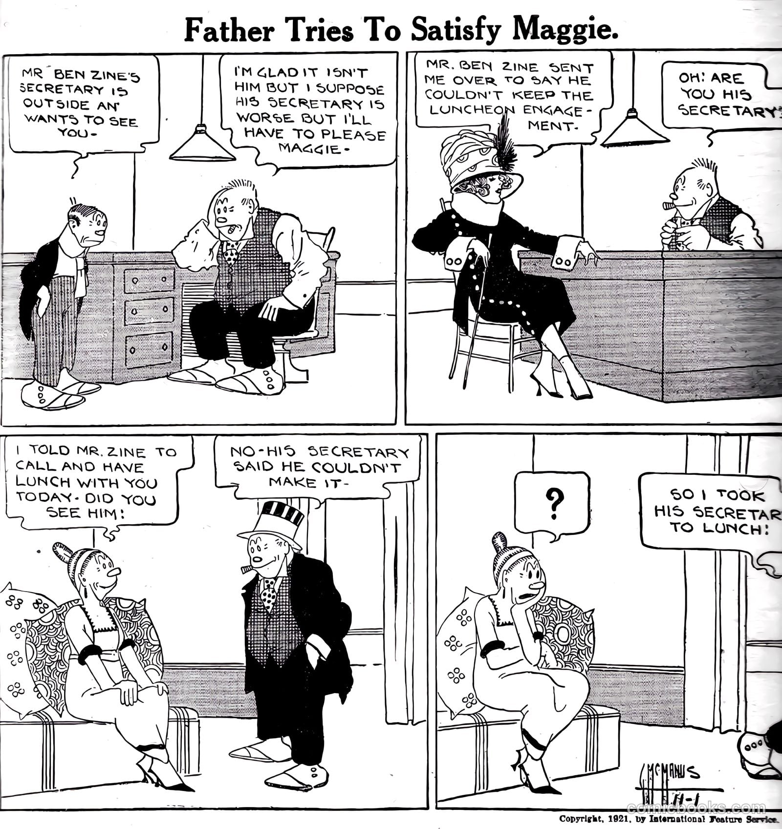 Bringing Up Father #4 (1921) — page 14 of 52