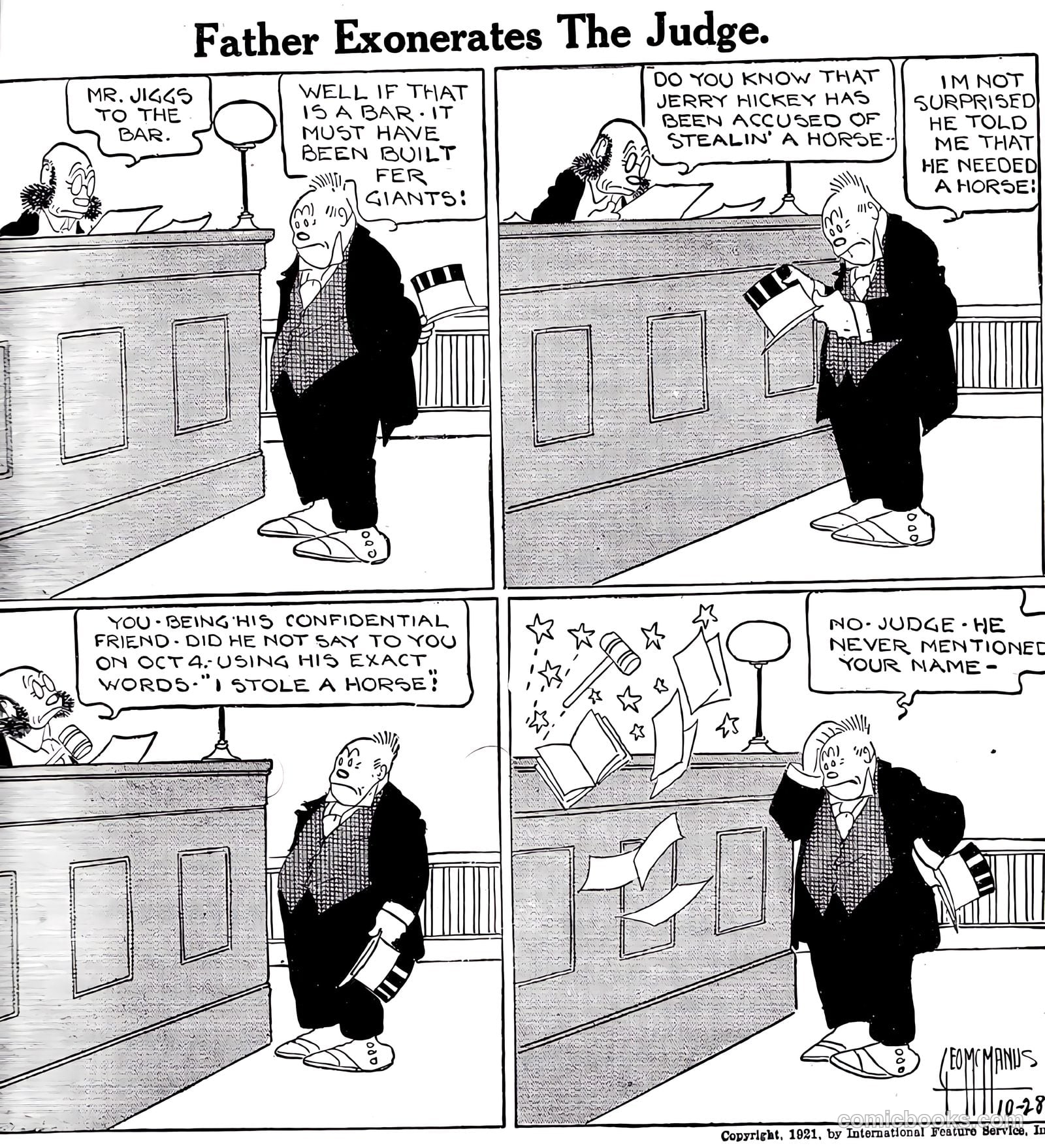 Bringing Up Father #4 (1921) — page 15 of 52