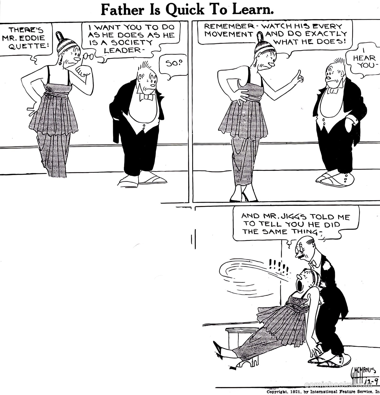 Bringing Up Father #4 (1921) — page 17 of 52