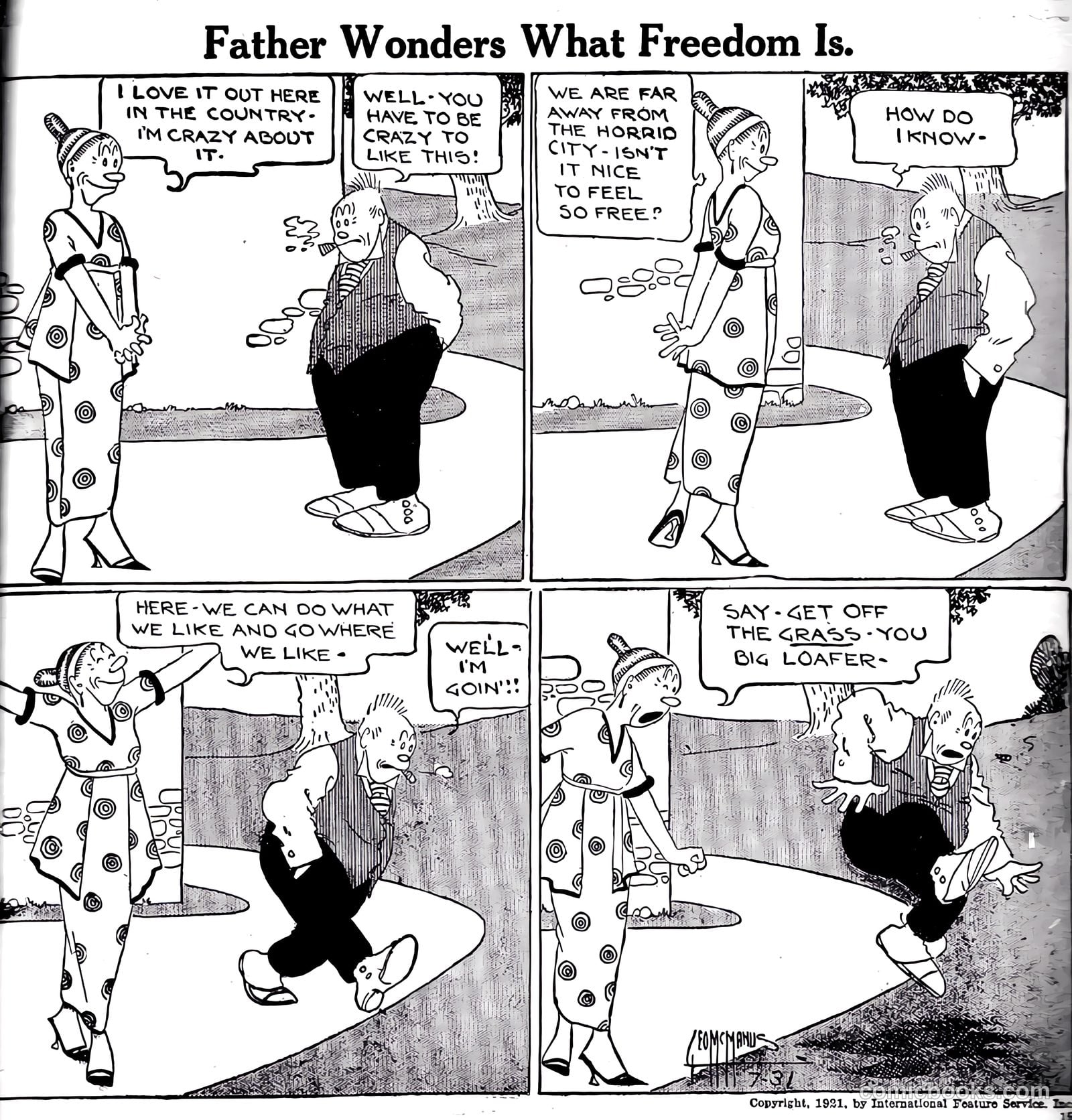 Bringing Up Father #4 (1921) — page 18 of 52