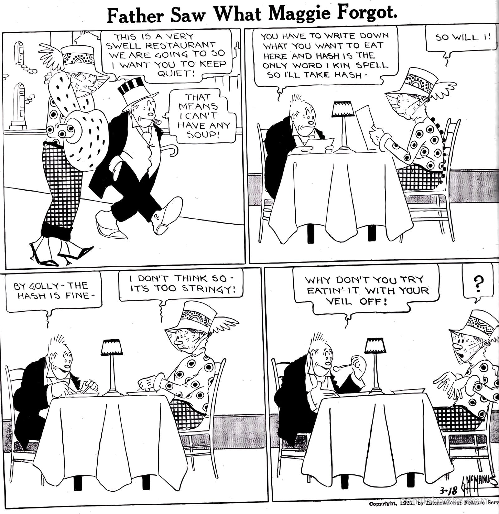 Bringing Up Father #4 (1921) — page 19 of 52