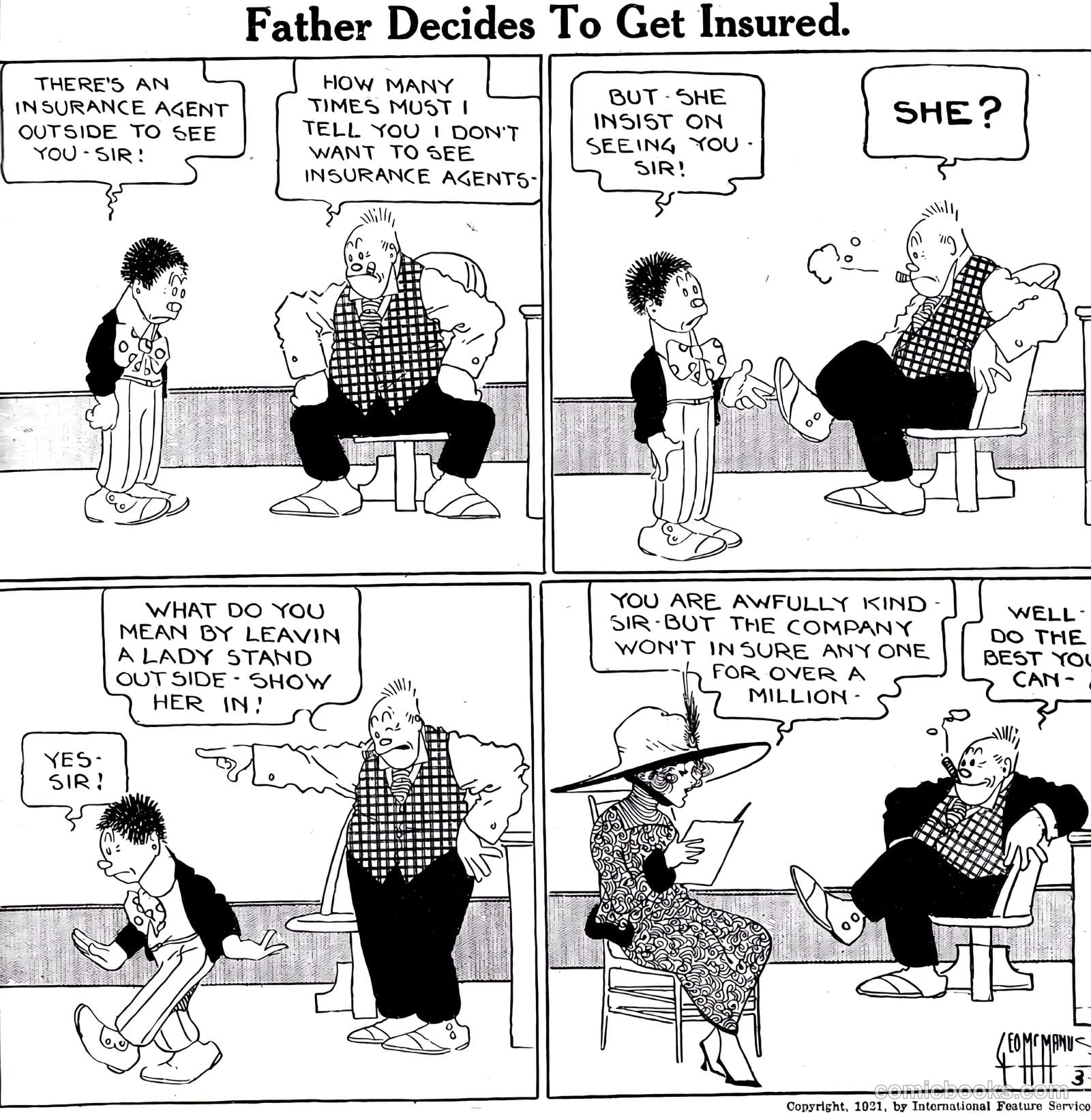 Bringing Up Father #4 (1921) — page 23 of 52