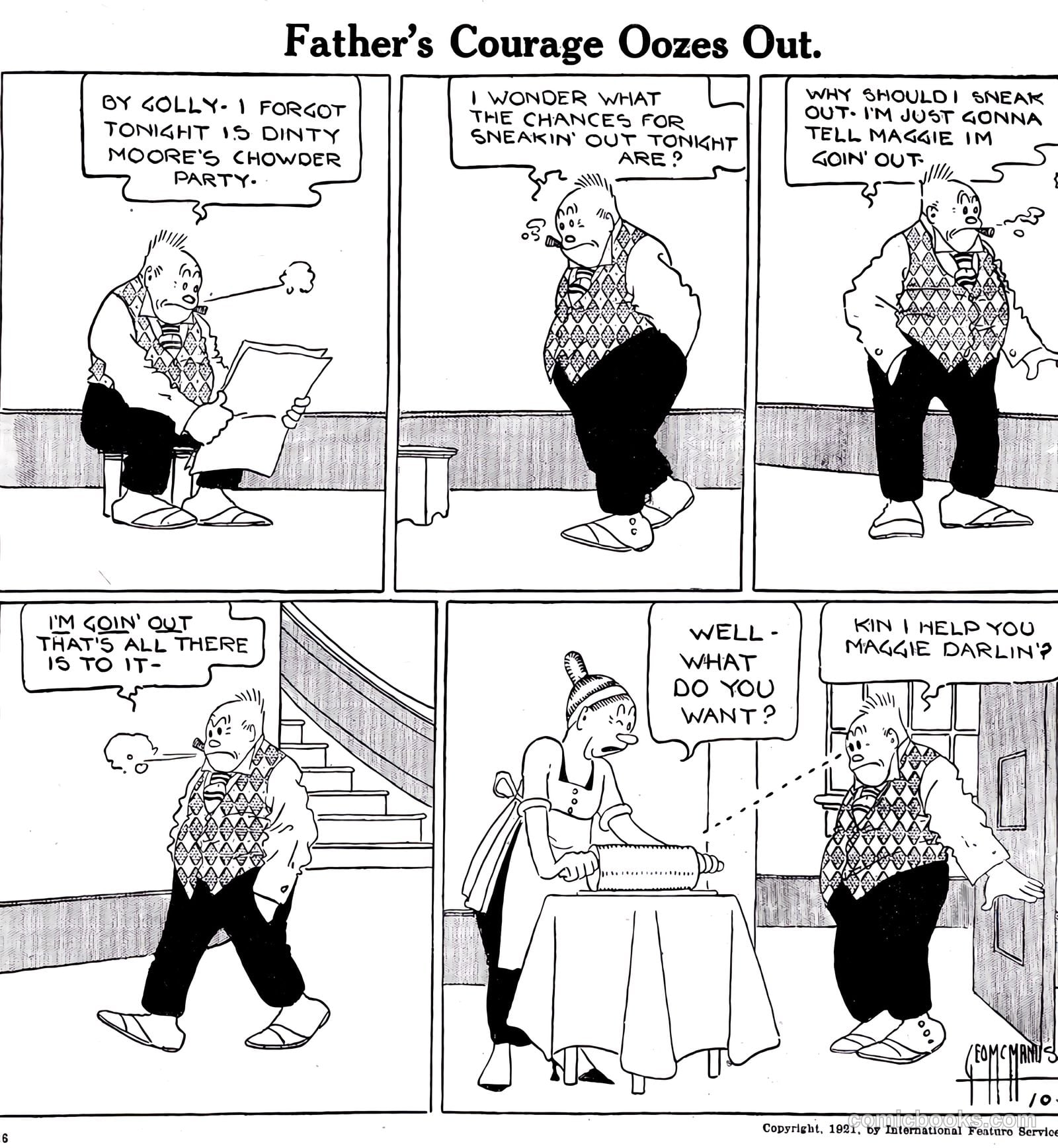 Bringing Up Father #4 (1921) — page 29 of 52