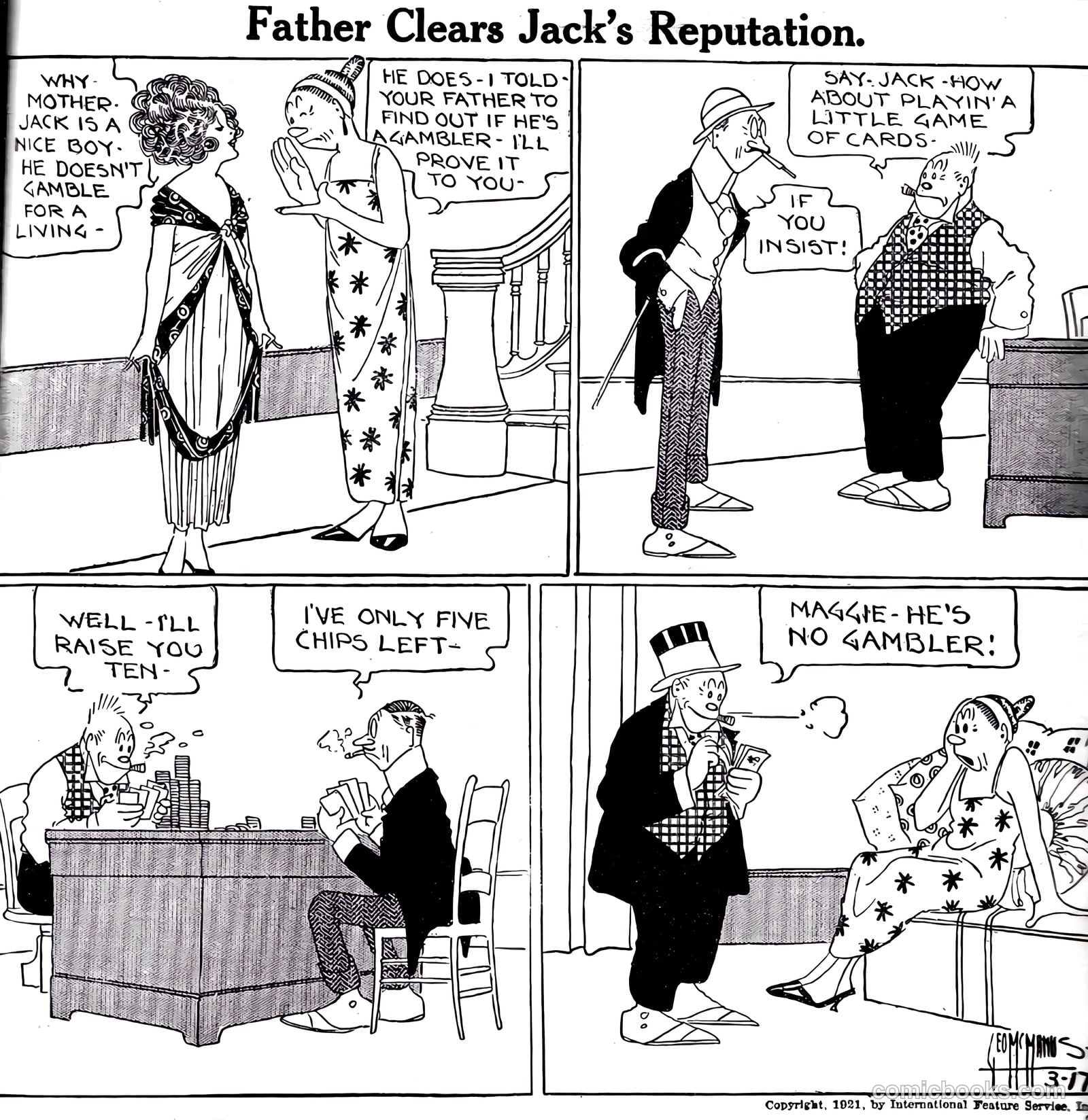 Bringing Up Father #4 (1921) — page 30 of 52