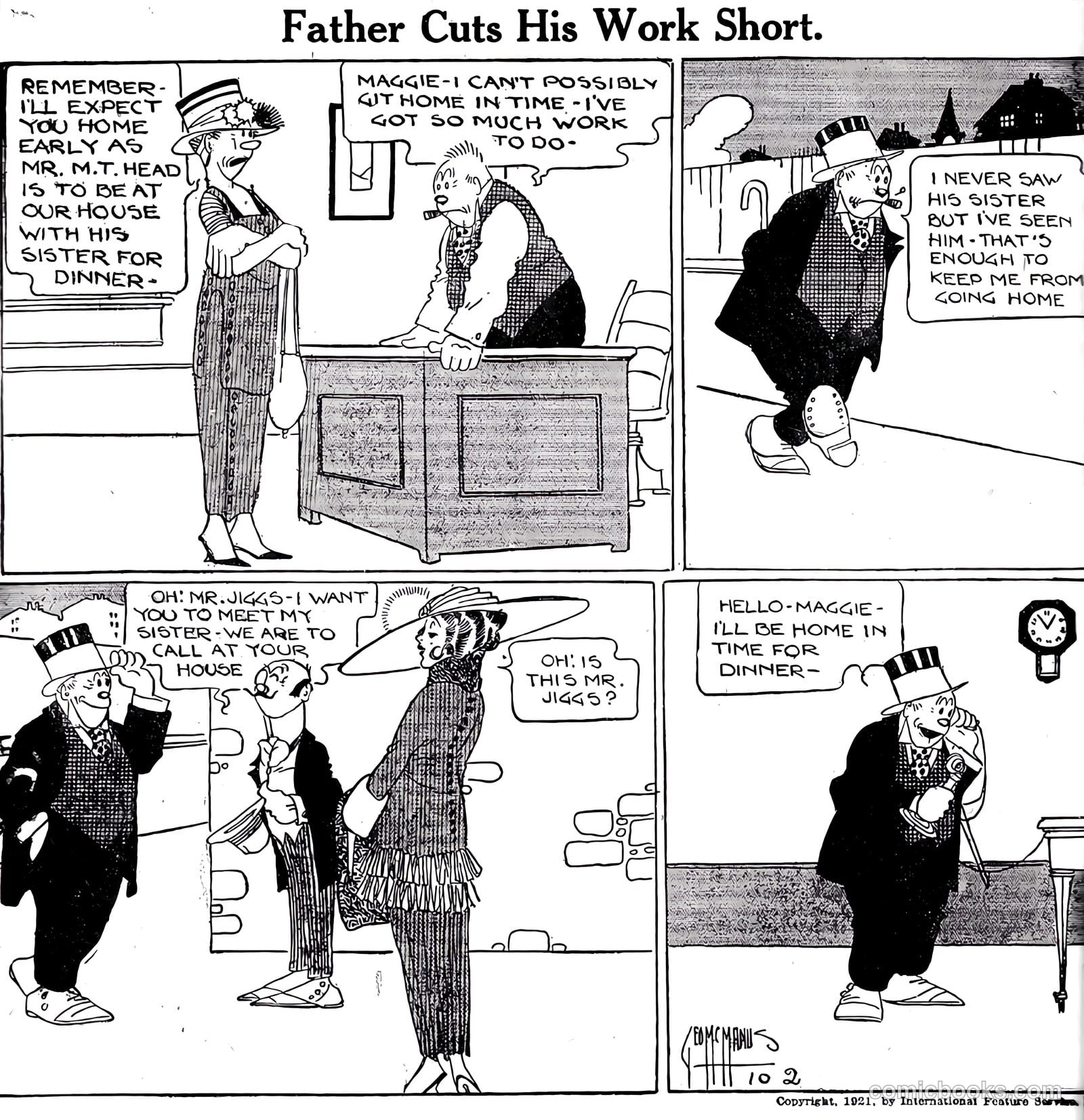 Bringing Up Father #4 (1921) — page 37 of 52