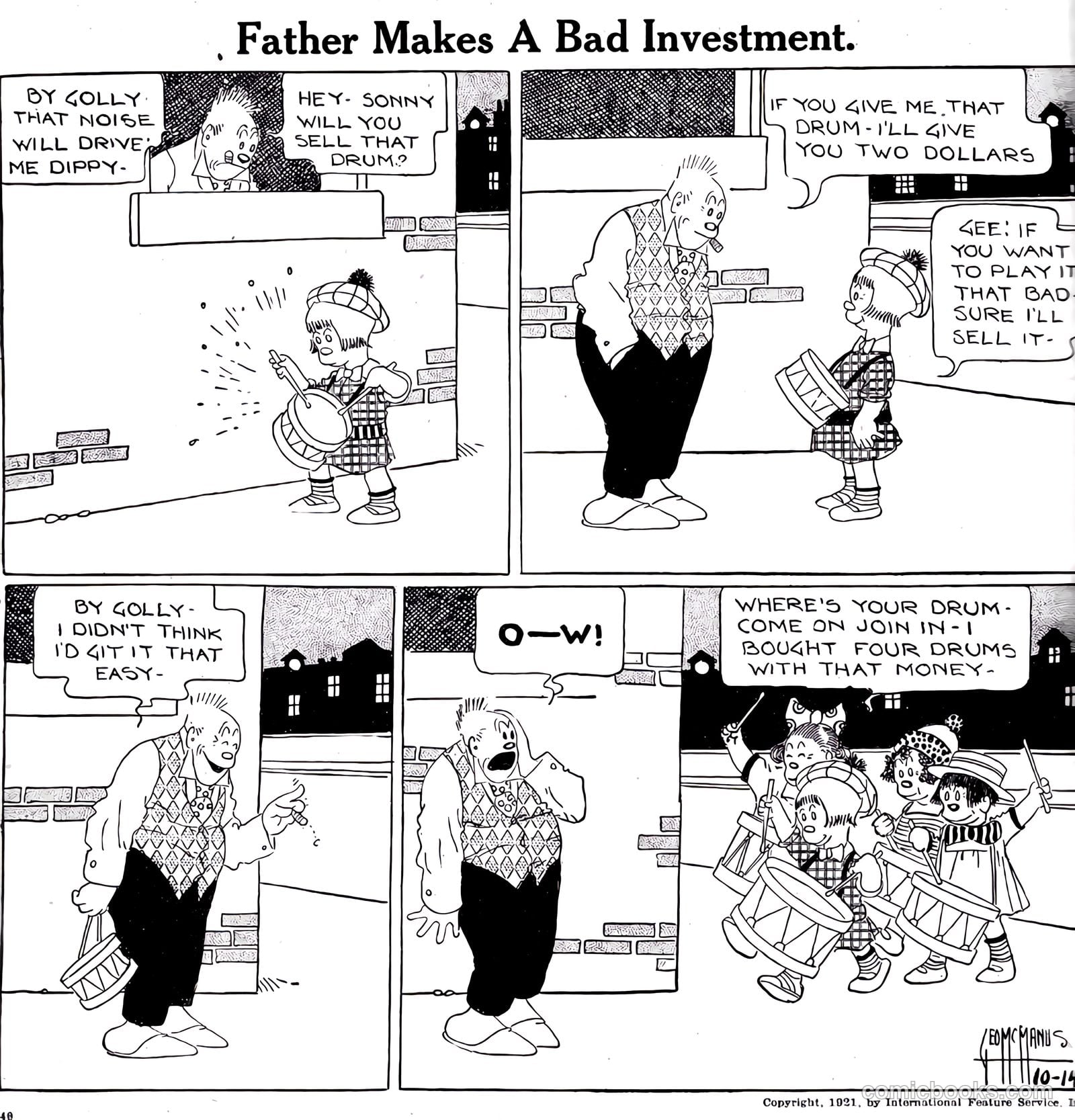 Bringing Up Father #4 (1921) — page 43 of 52