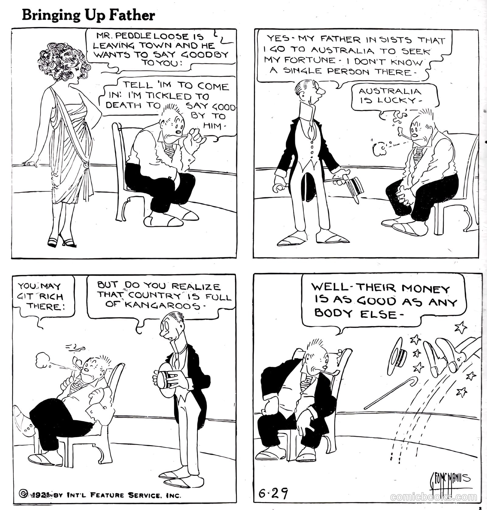 Bringing Up Father #5 (1921) — page 4 of 53