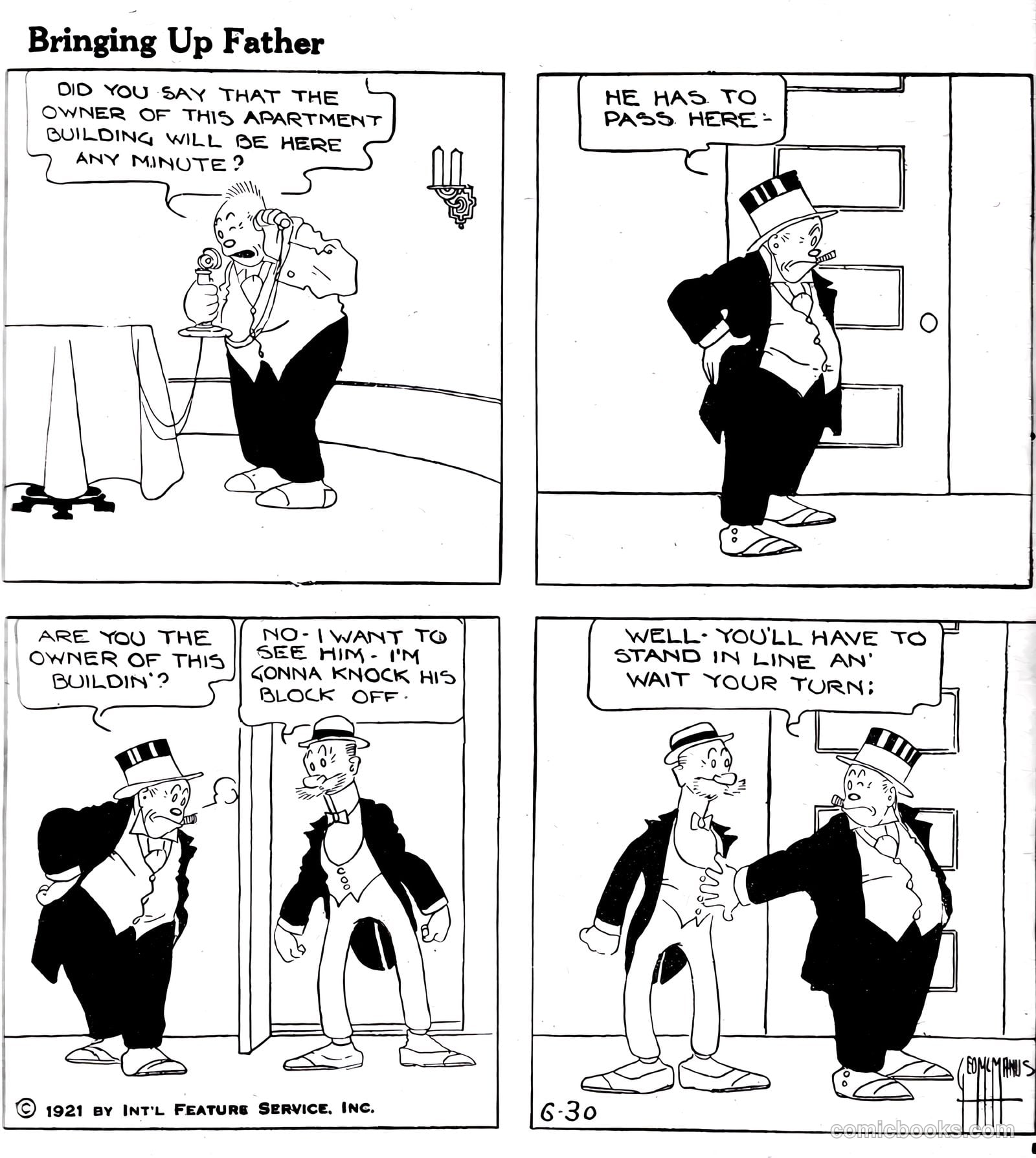 Bringing Up Father #5 (1921) — page 6 of 53
