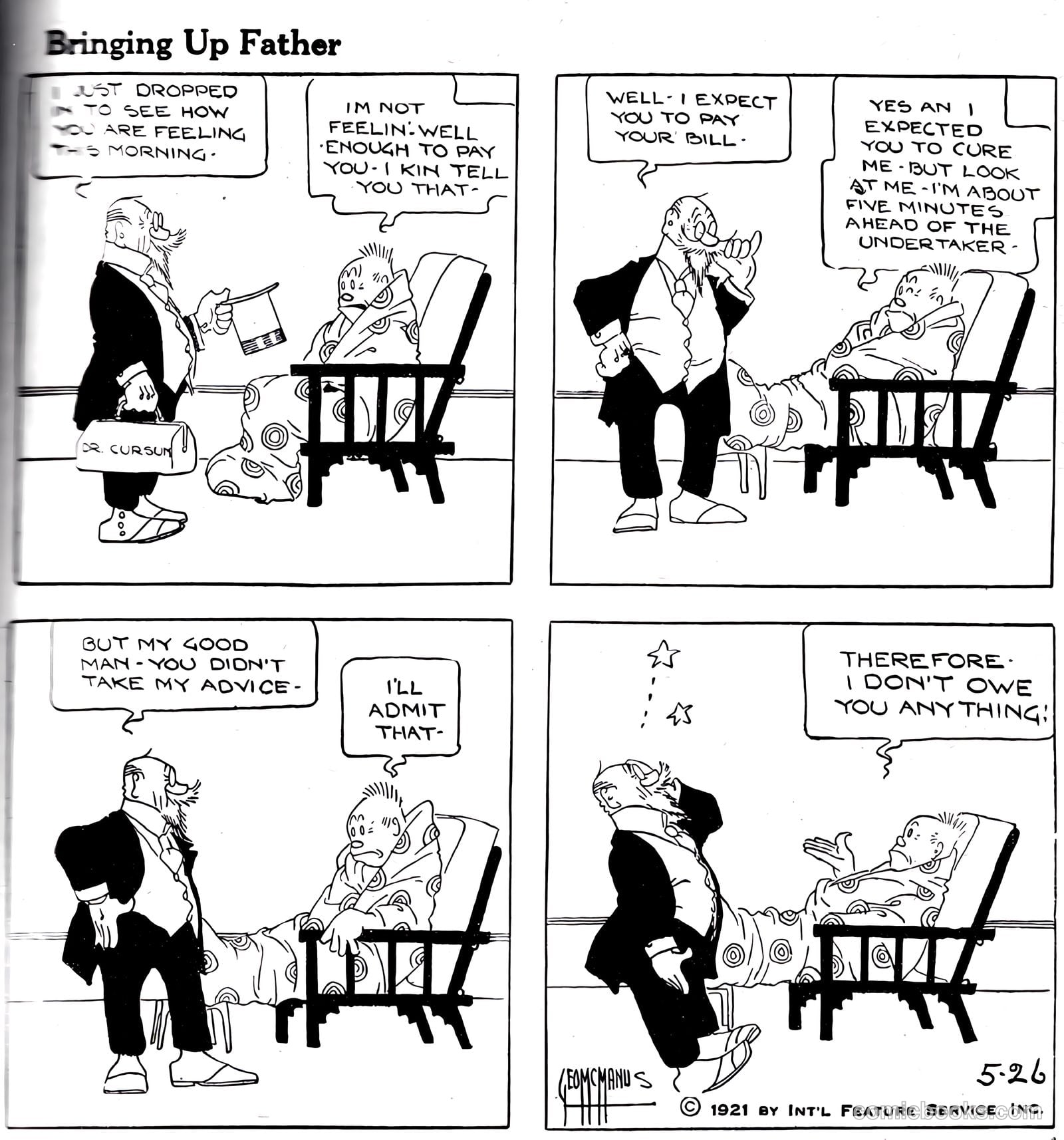 Bringing Up Father #5 (1921) — page 10 of 53