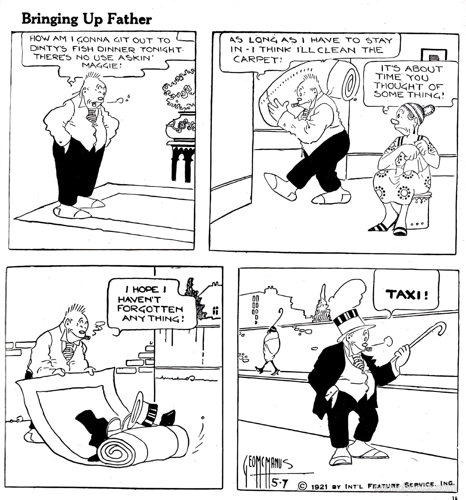 Bringing Up Father #5 (1921) — page 16 of 53
