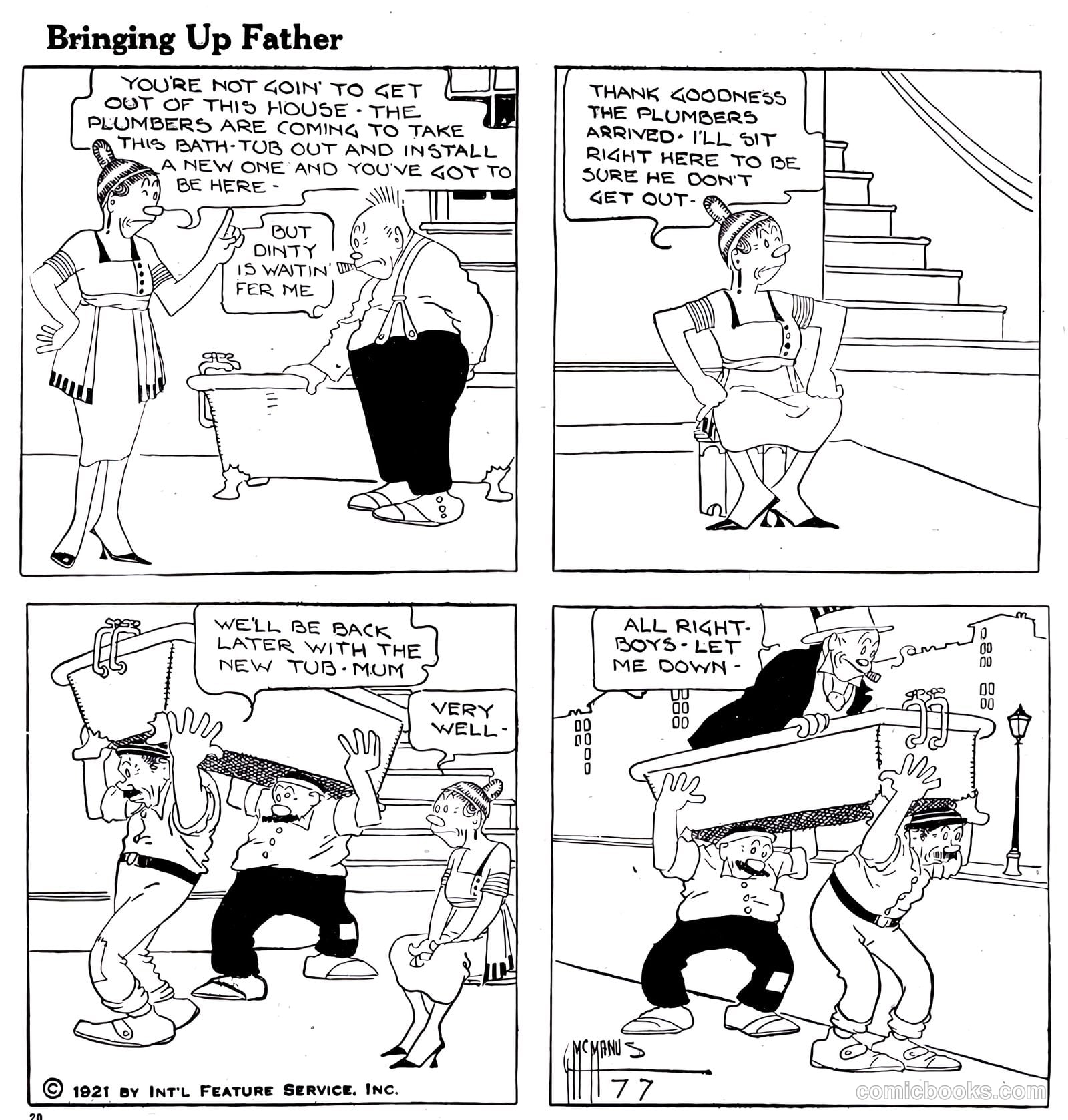 Bringing Up Father #5 (1921) — page 21 of 53