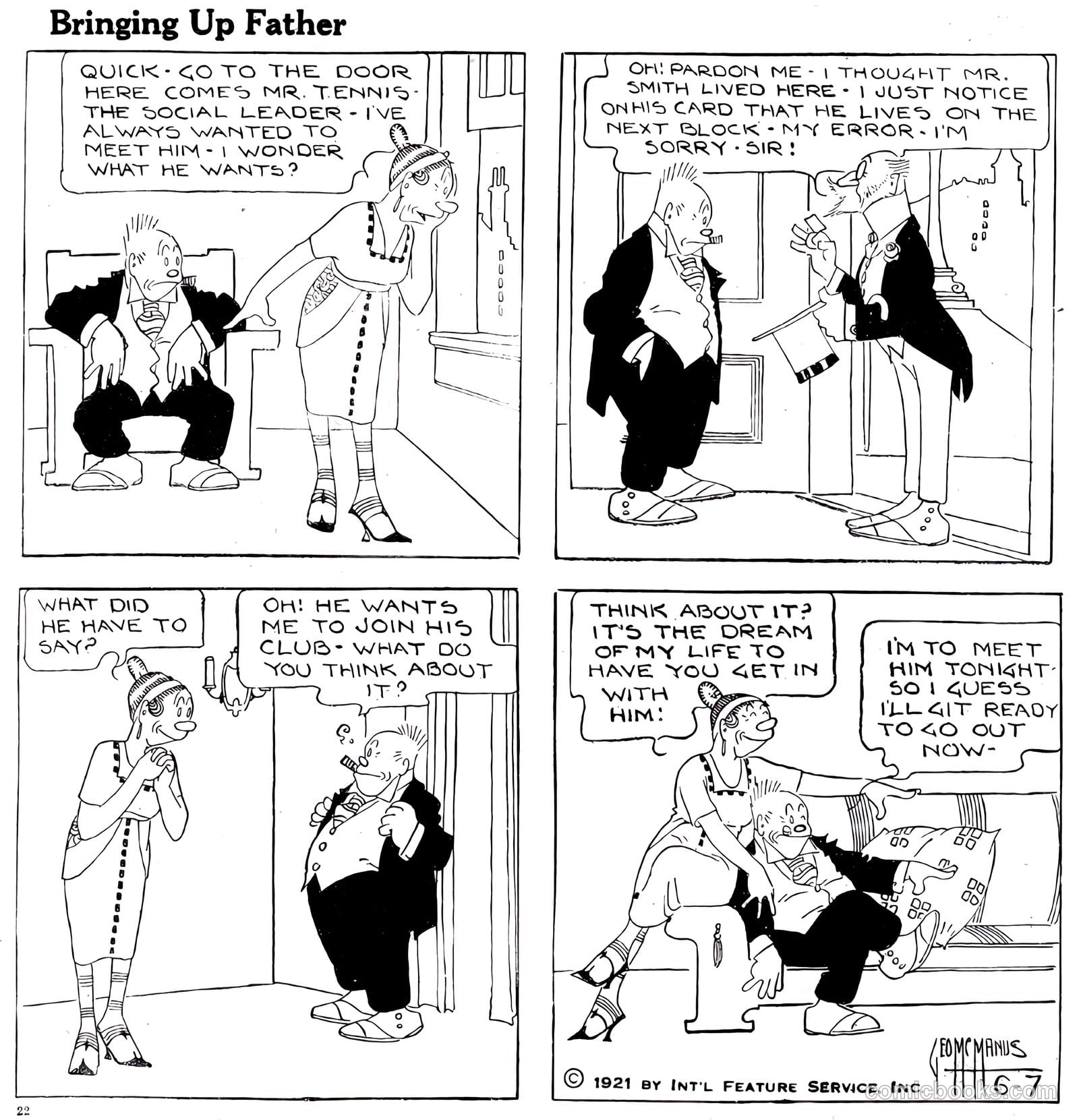Bringing Up Father #5 (1921) — page 23 of 53