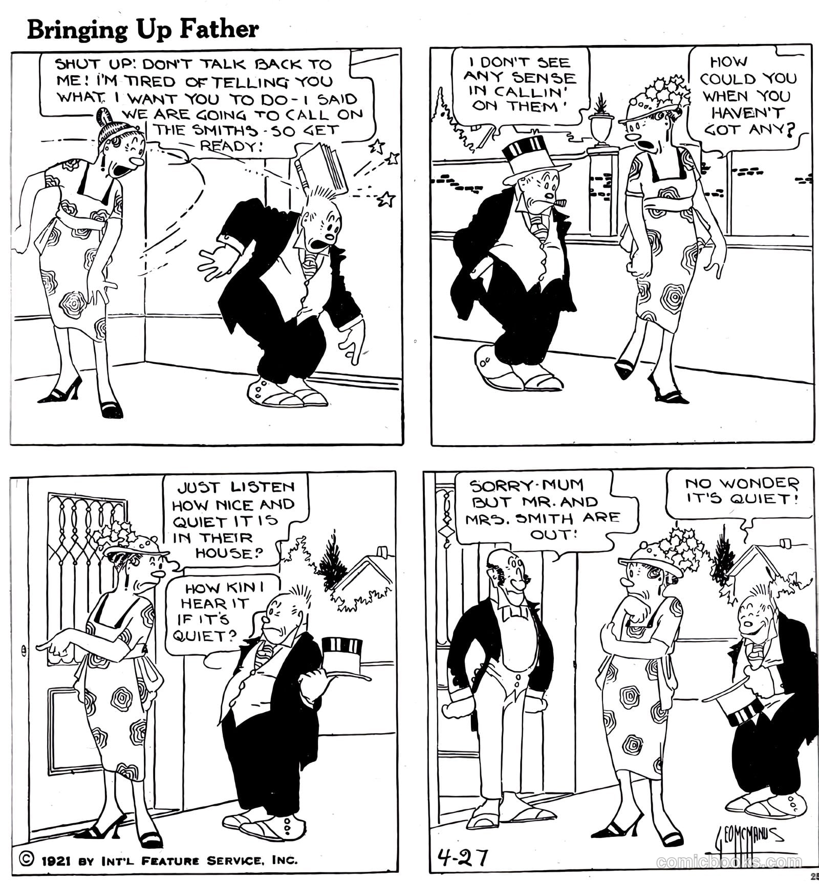 Bringing Up Father #5 (1921) — page 26 of 53