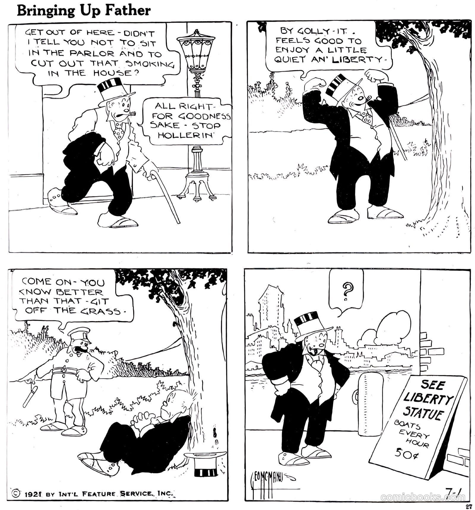 Bringing Up Father #5 (1921) — page 28 of 53