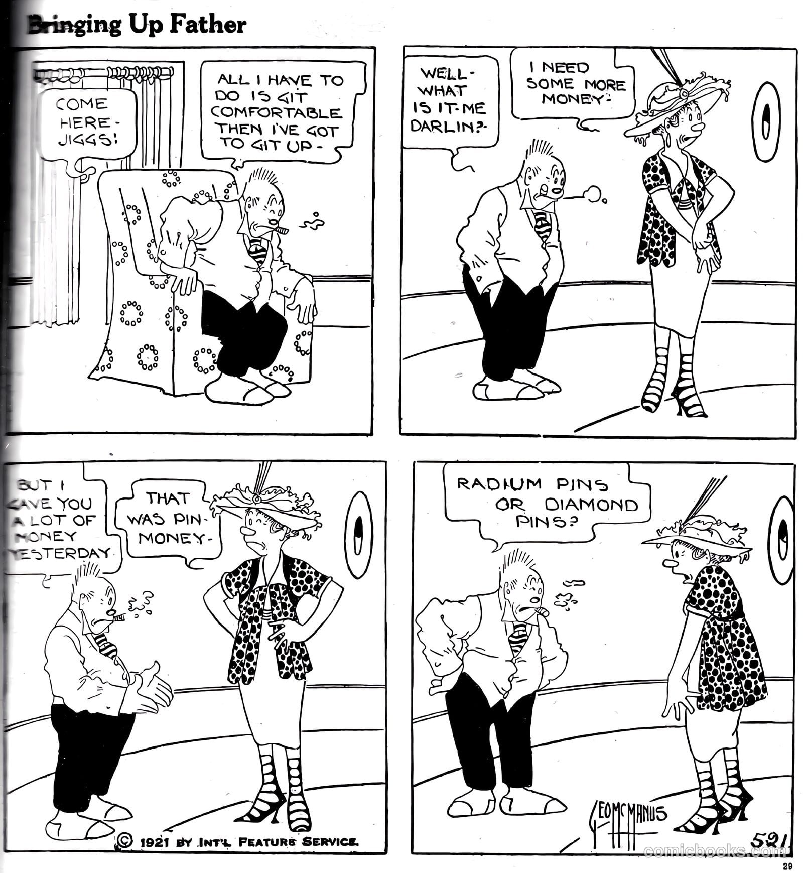 Bringing Up Father #5 (1921) — page 30 of 53