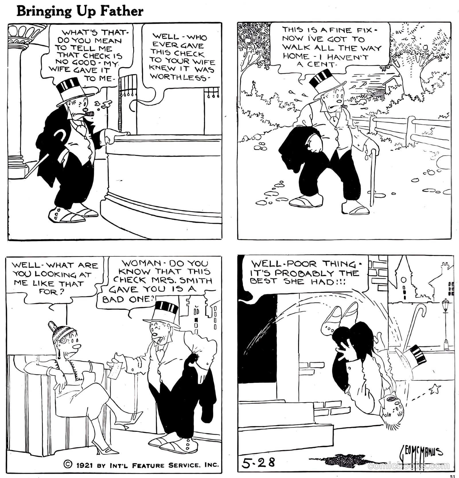 Bringing Up Father #5 (1921) — page 32 of 53