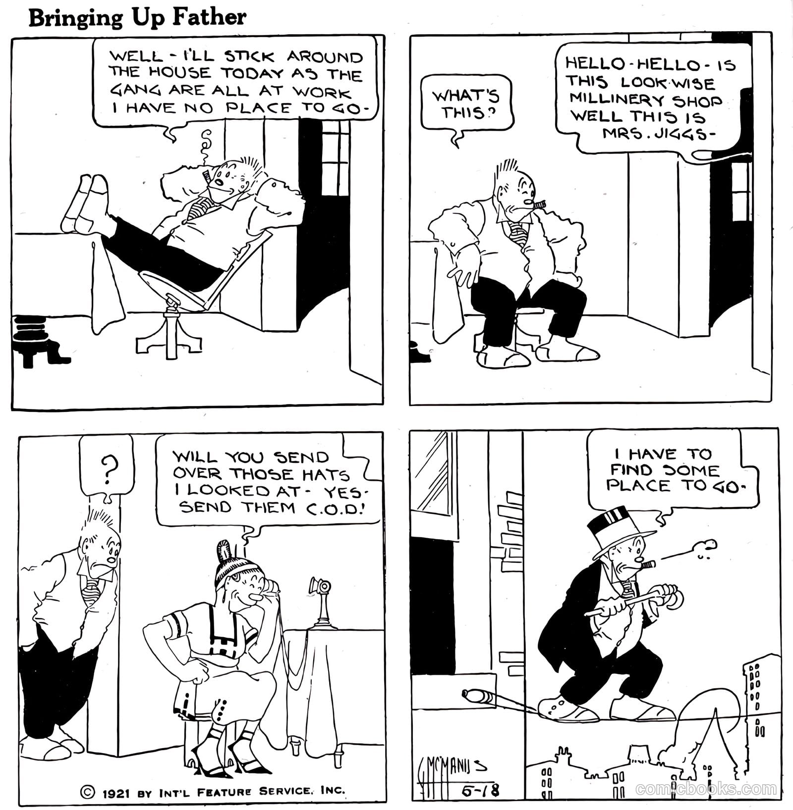 Bringing Up Father #5 (1921) — page 33 of 53