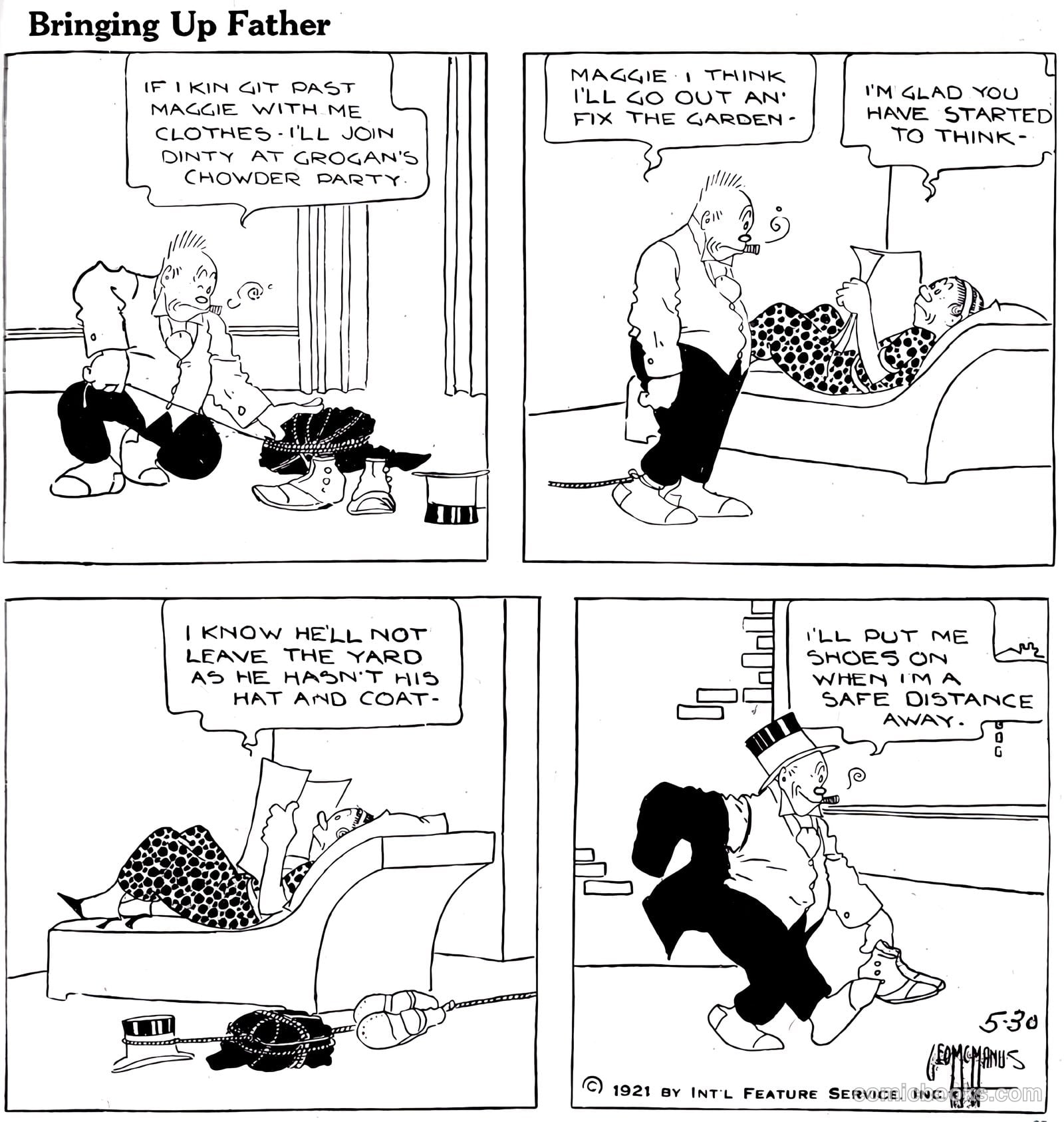 Bringing Up Father #5 (1921) — page 36 of 53