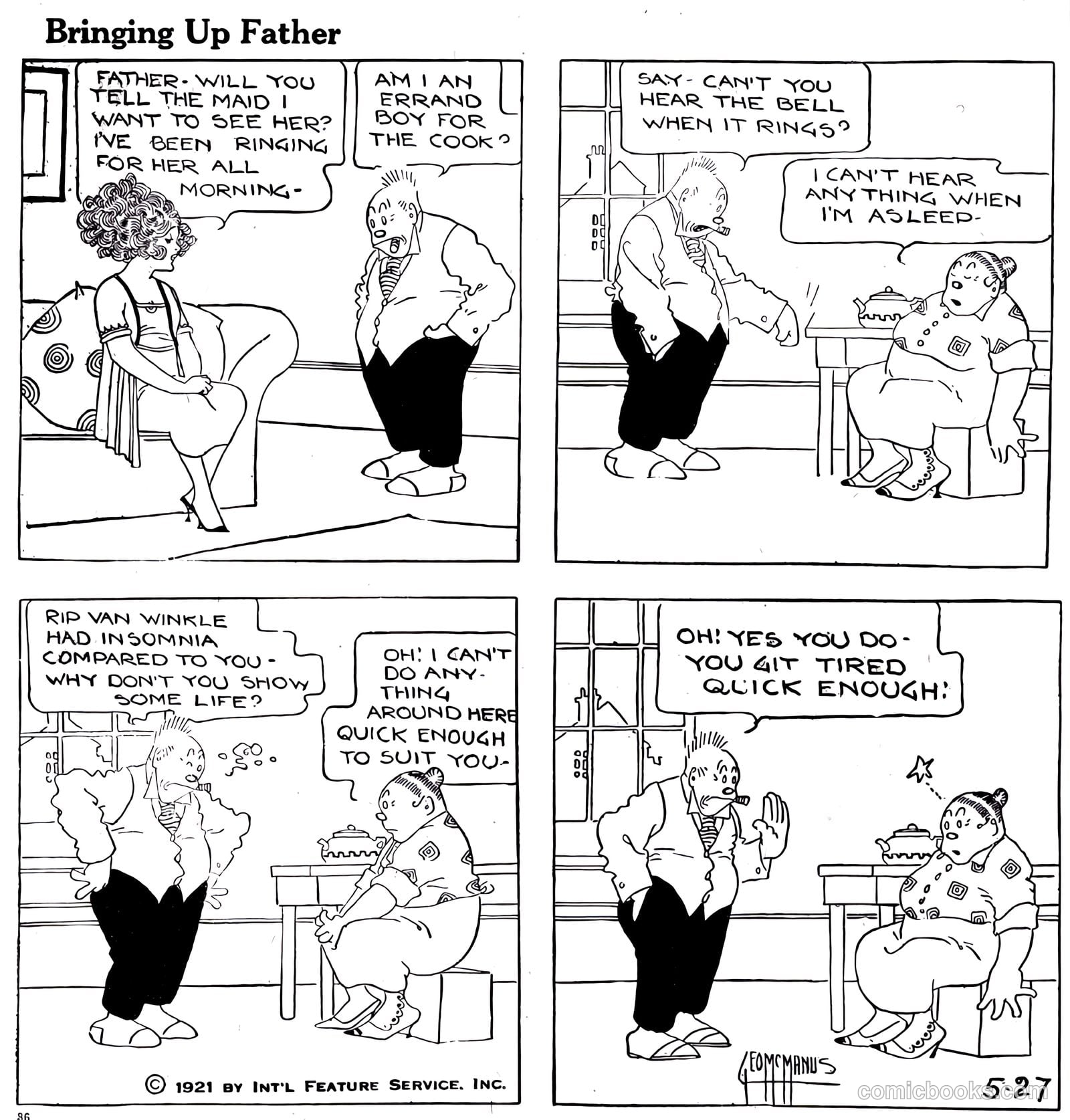 Bringing Up Father #5 (1921) — page 37 of 53