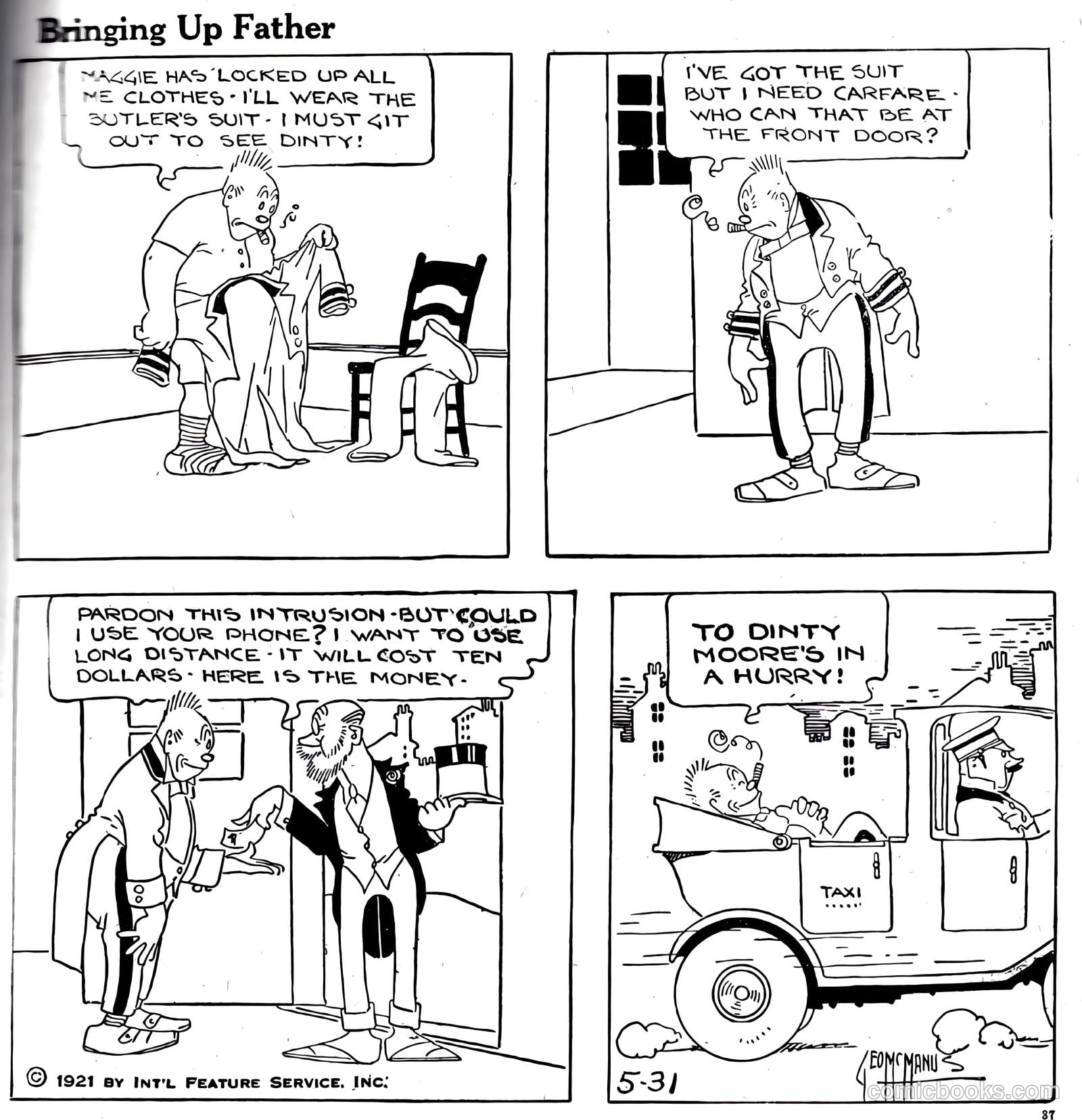Bringing Up Father #5 (1921) — page 38 of 53