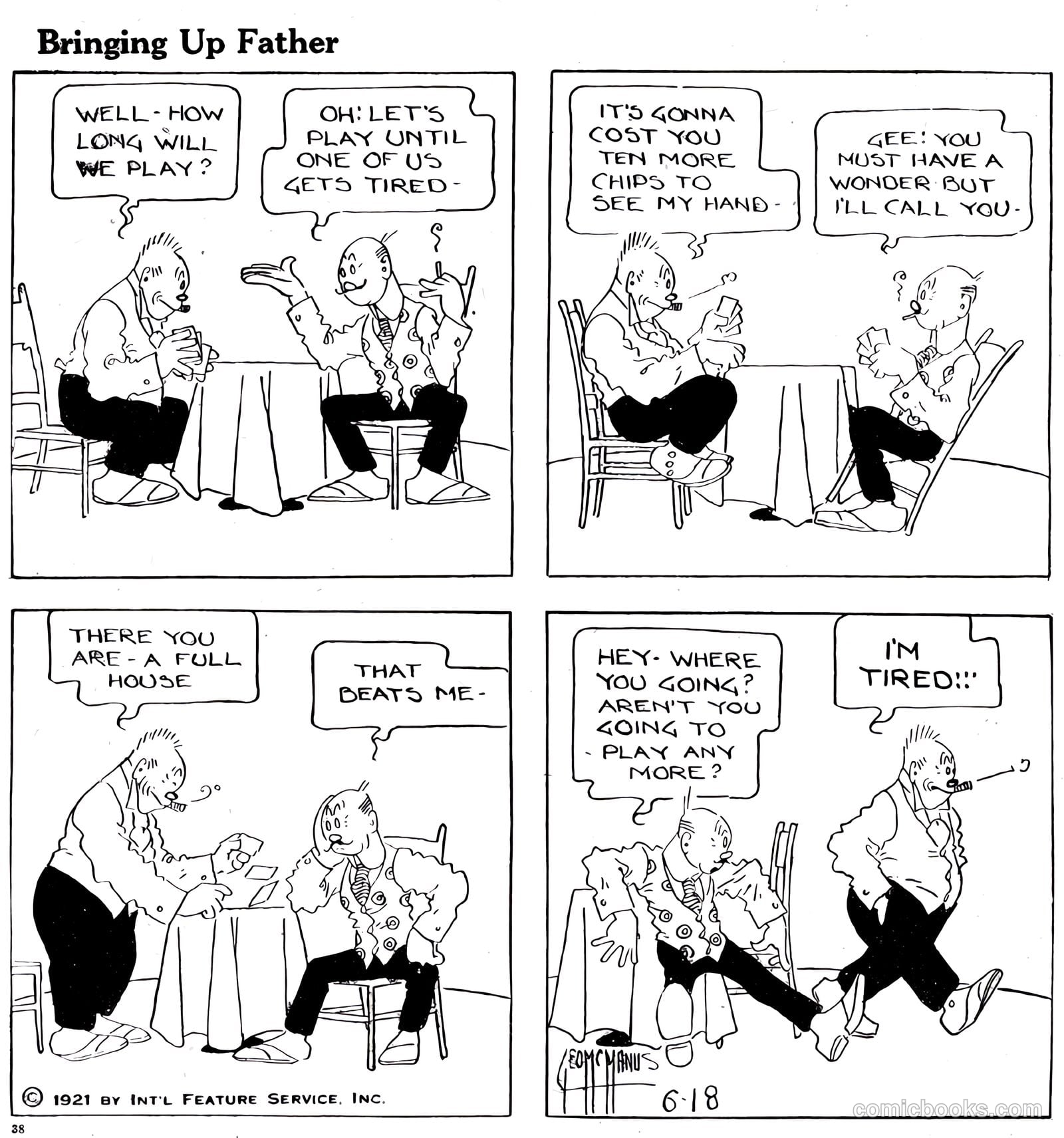 Bringing Up Father #5 (1921) — page 39 of 53