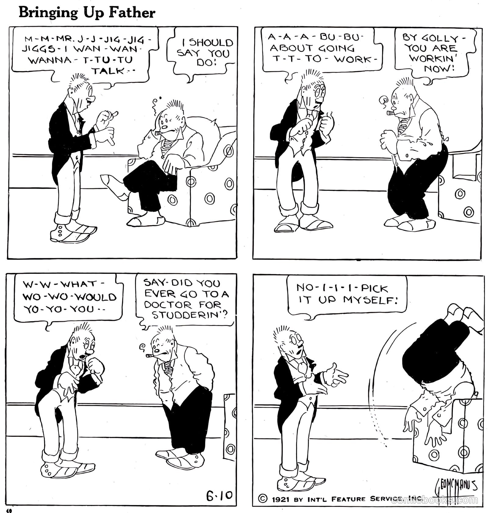 Bringing Up Father #5 (1921) — page 42 of 53
