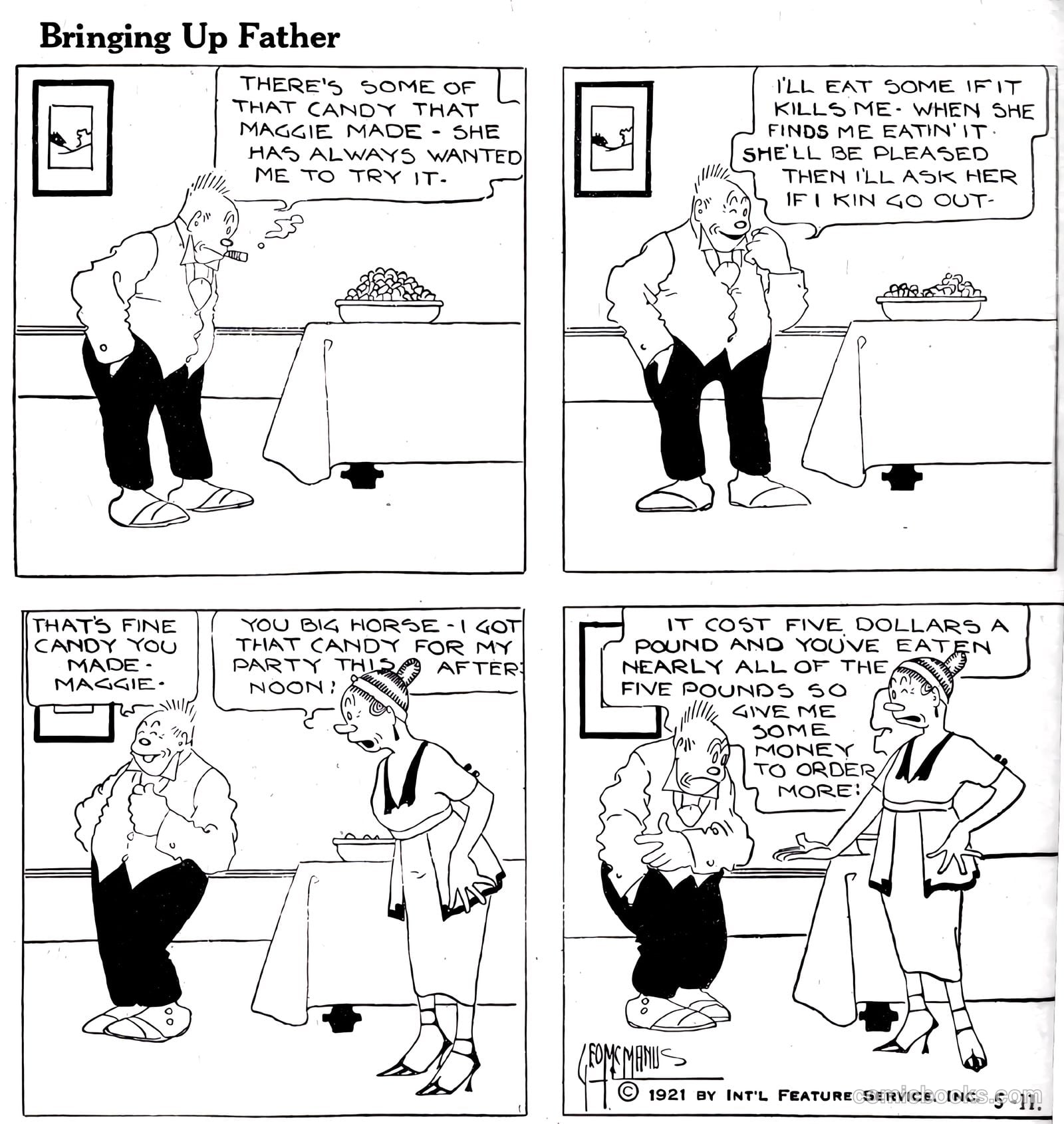 Bringing Up Father #5 (1921) — page 43 of 53
