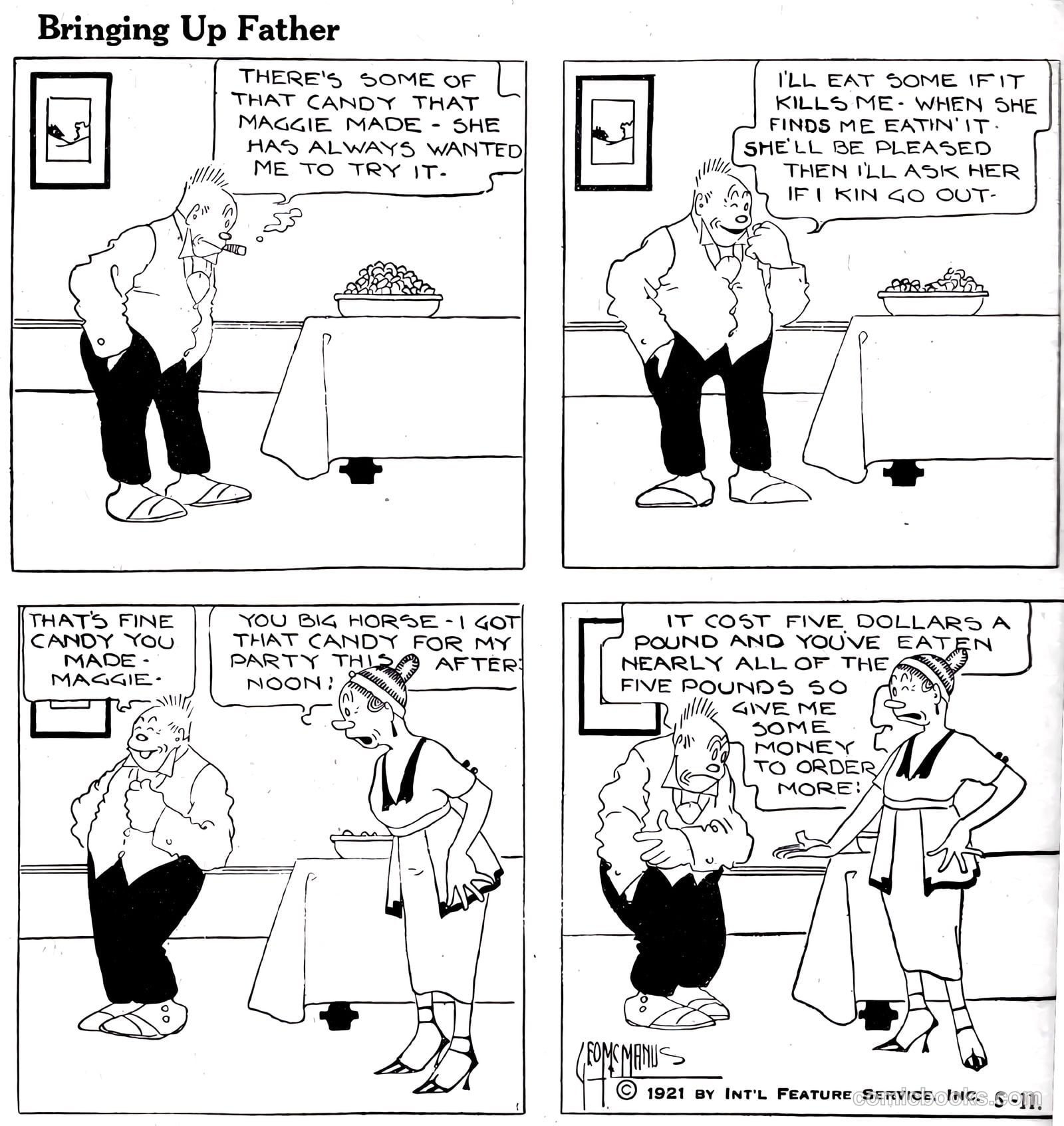 Bringing Up Father #5 (1921) — page 44 of 53