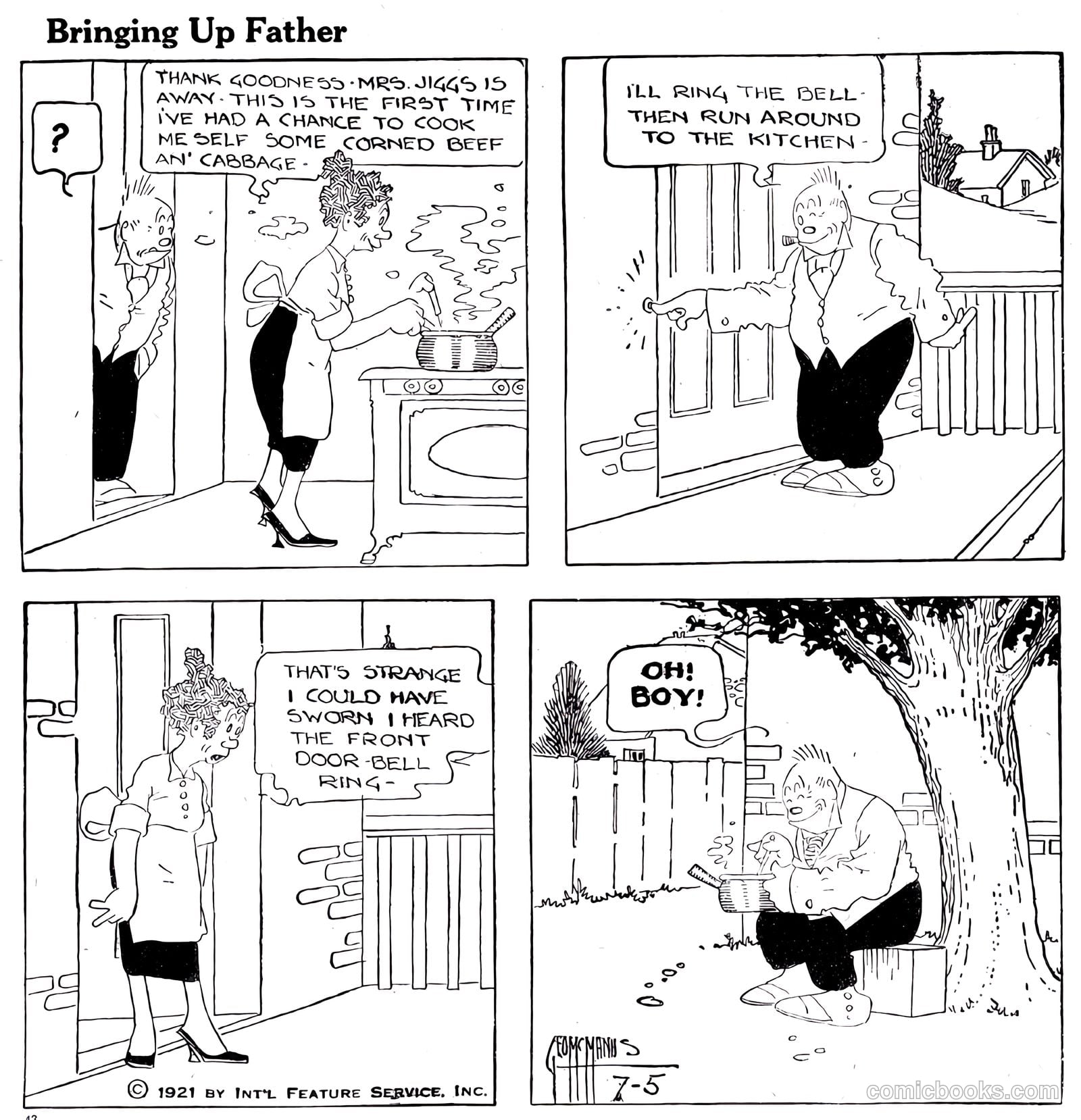 Bringing Up Father #5 (1921) — page 45 of 53