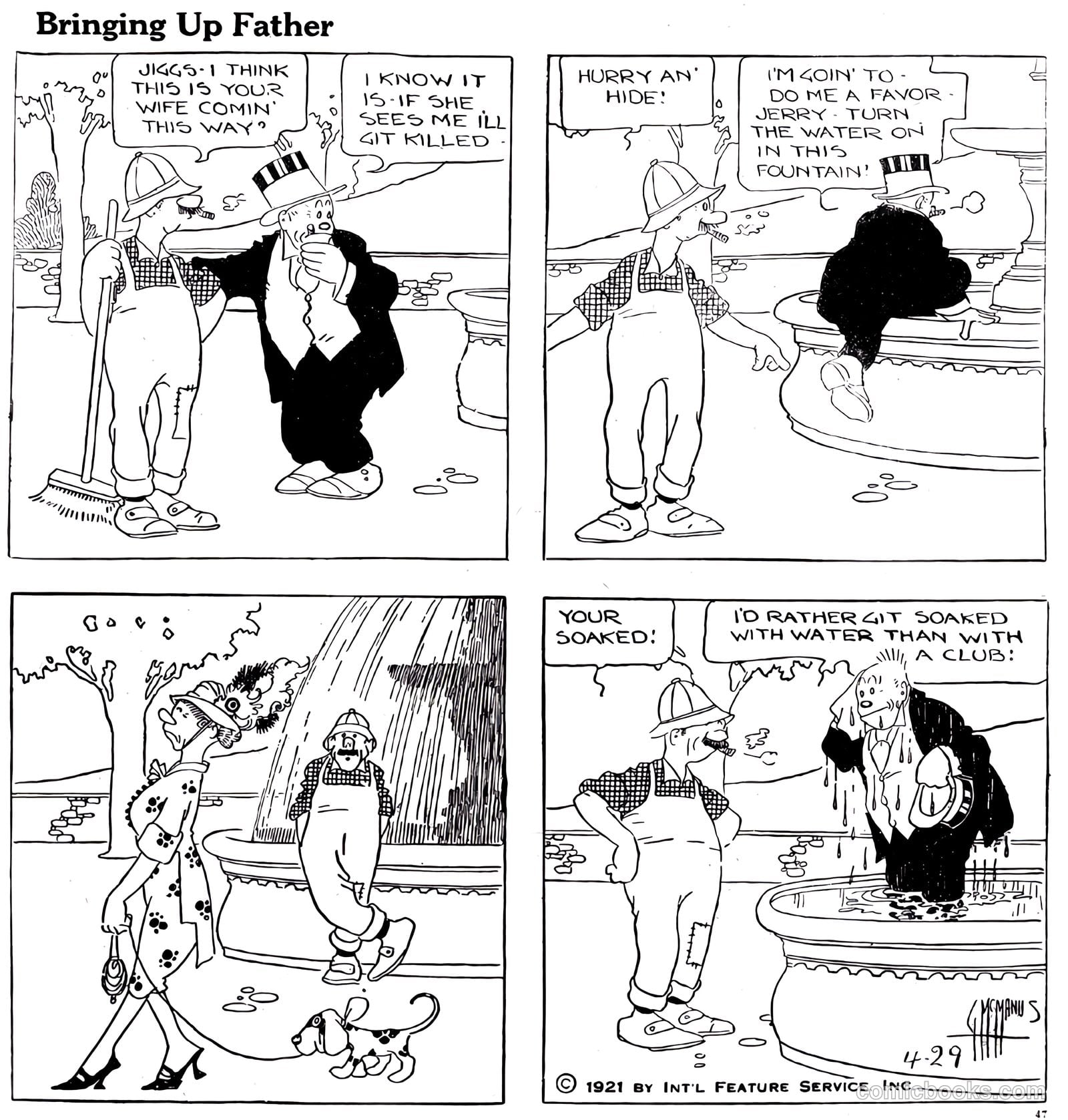 Bringing Up Father #5 (1921) — page 50 of 53
