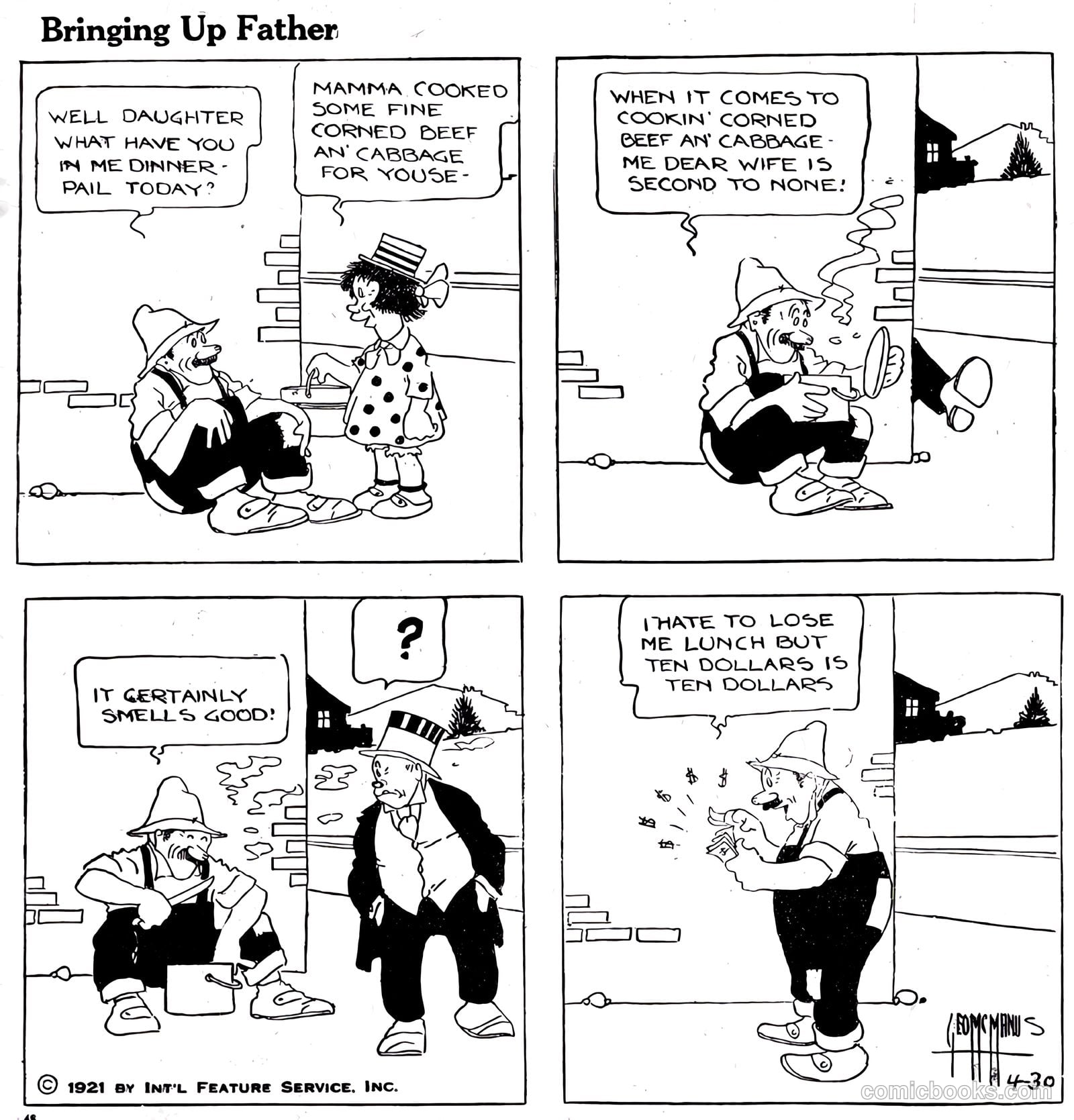 Bringing Up Father #5 (1921) — page 51 of 53