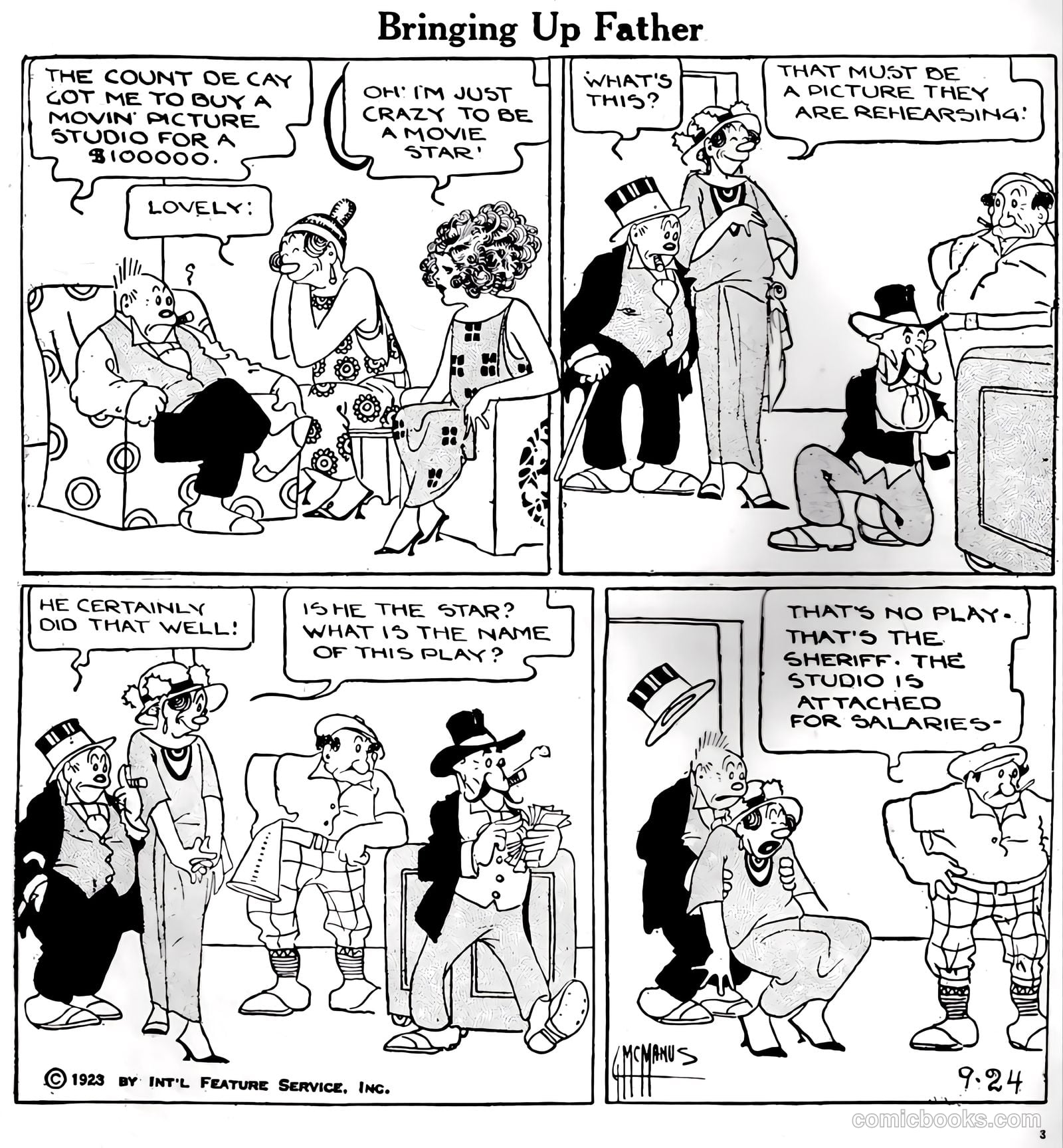 Bringing Up Father #8 (1924) — page 4 of 51