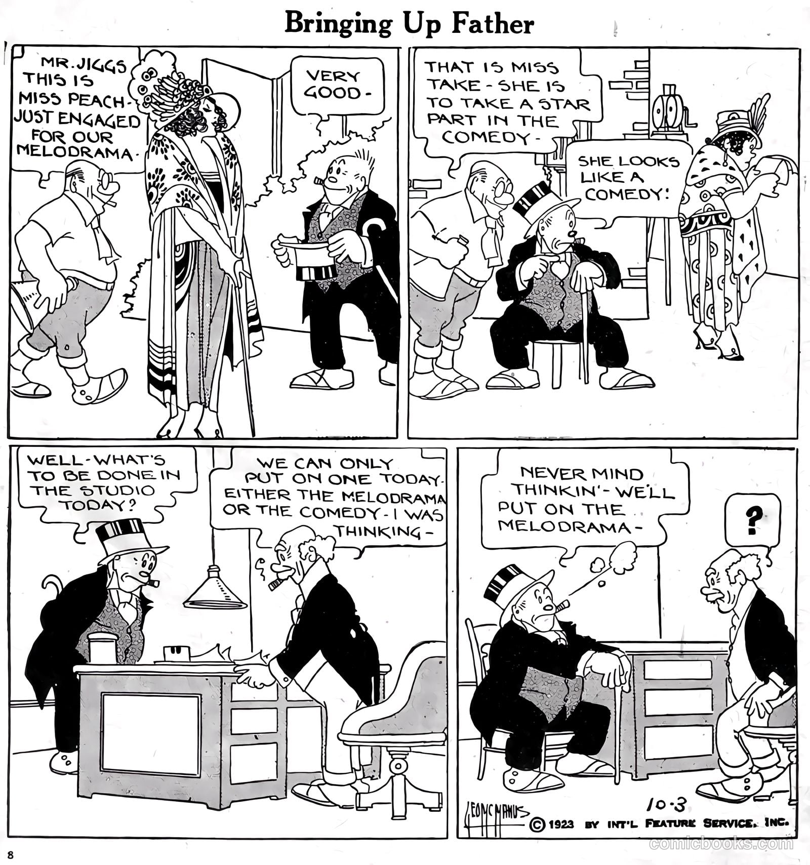 Bringing Up Father #8 (1924) — page 9 of 51