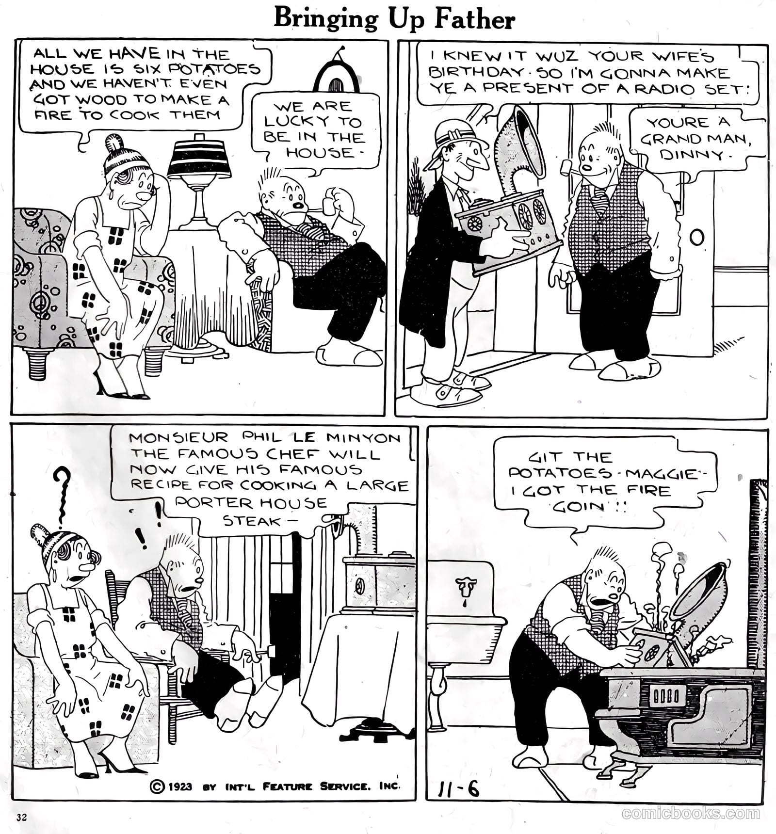 Bringing Up Father #8 (1924) — page 33 of 51