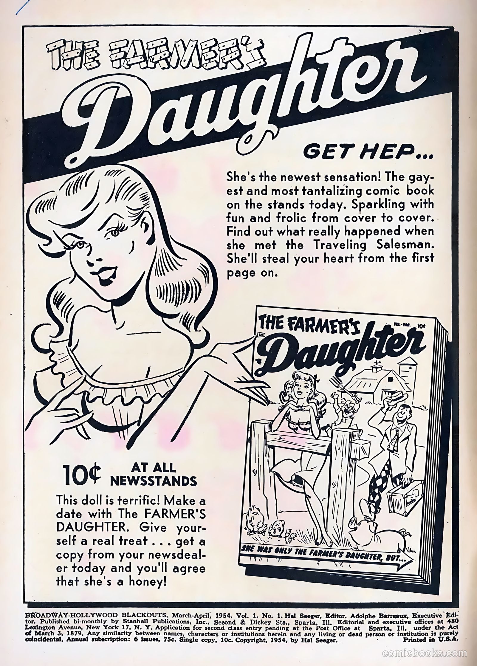 Broadway-Hollywood Blackouts #1 (1954) — page 2 of 36