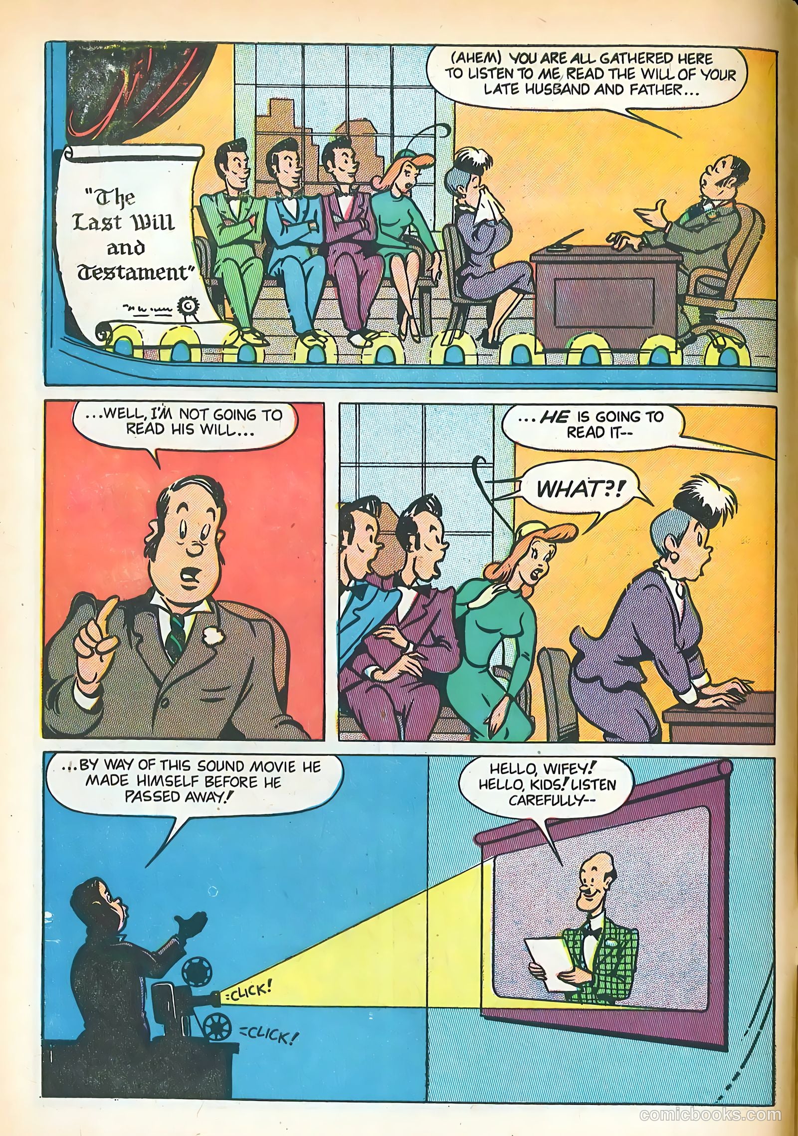 Broadway-Hollywood Blackouts #1 (1954) — page 4 of 36