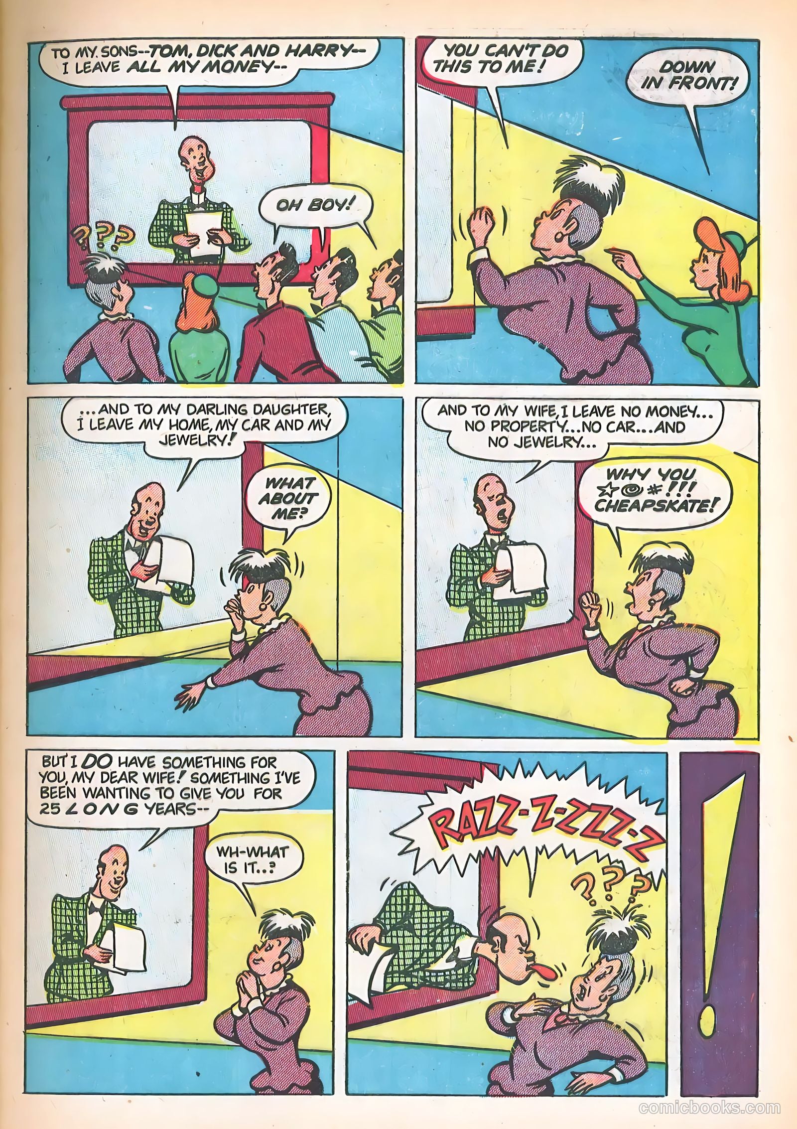 Broadway-Hollywood Blackouts #1 (1954) — page 5 of 36