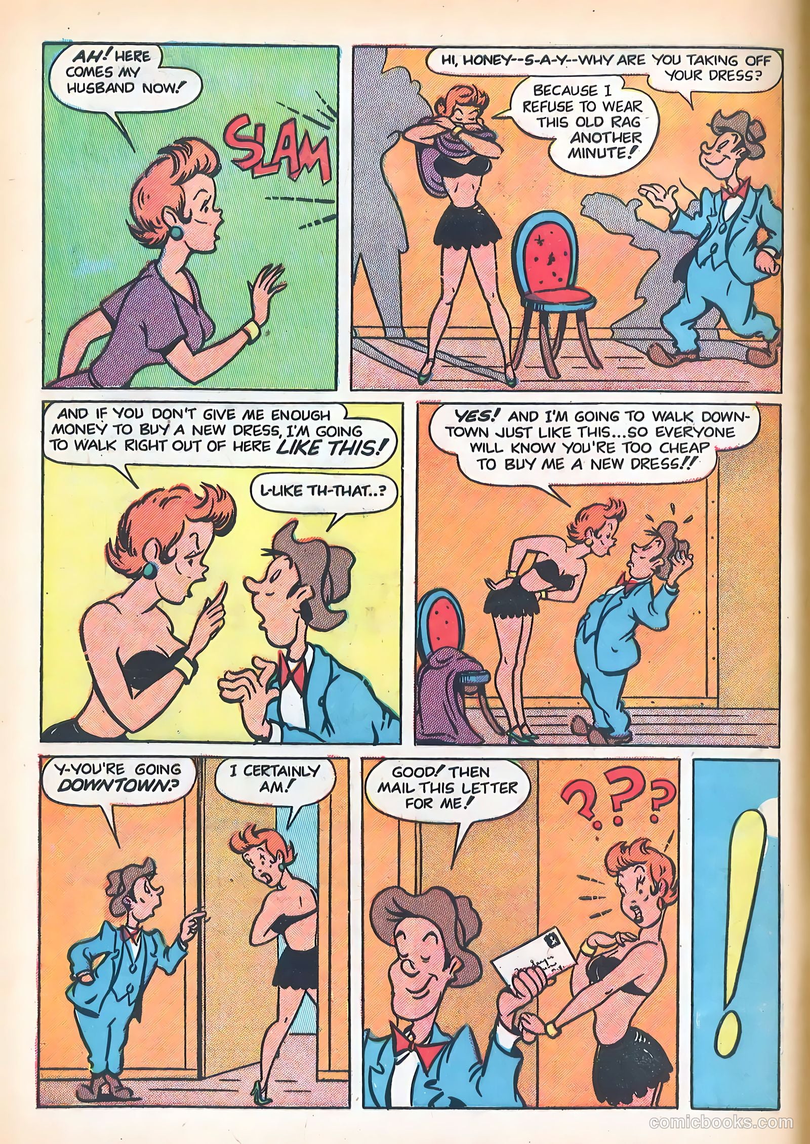 Broadway-Hollywood Blackouts #1 (1954) — page 8 of 36