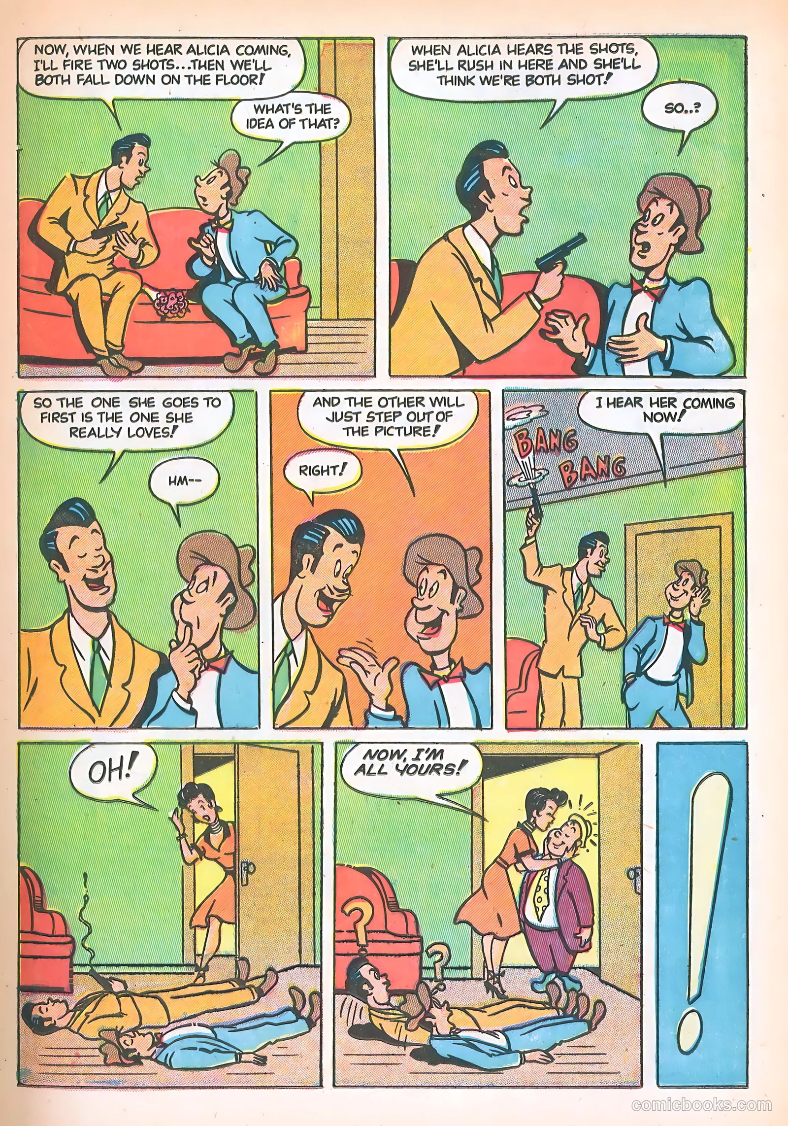 Broadway-Hollywood Blackouts #1 (1954) — page 11 of 36