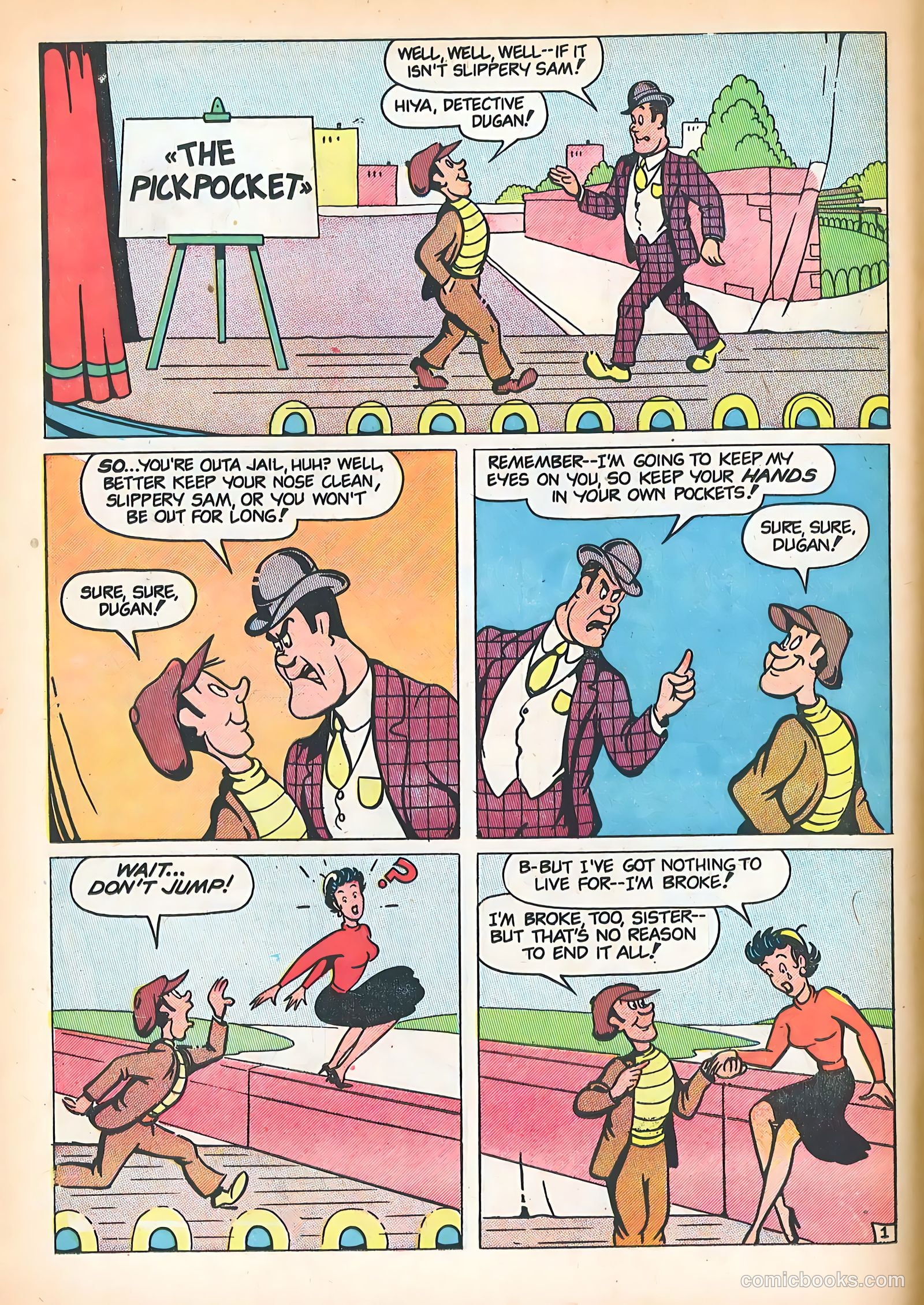 Broadway-Hollywood Blackouts #1 (1954) — page 14 of 36