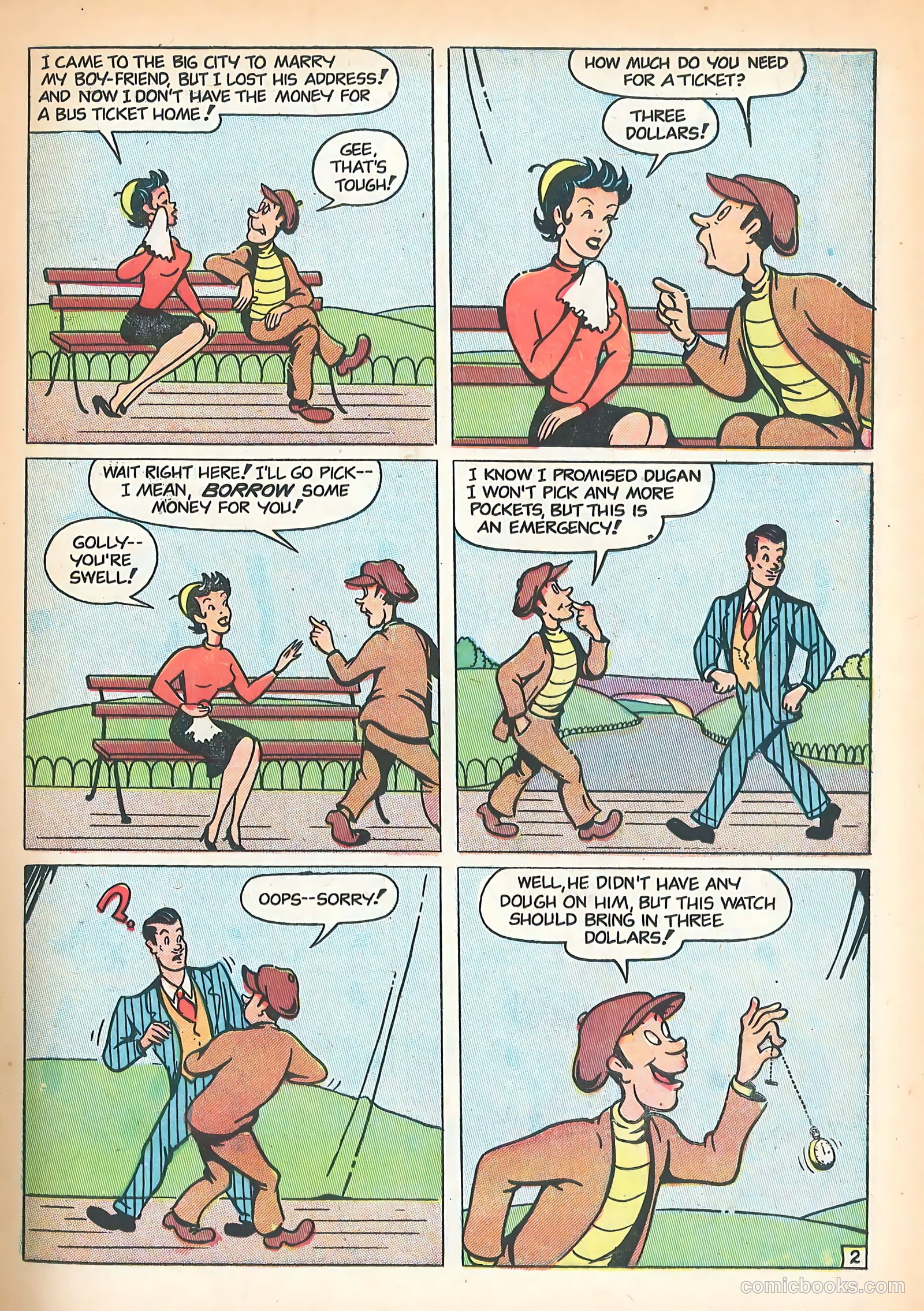 Broadway-Hollywood Blackouts #1 (1954) — page 15 of 36