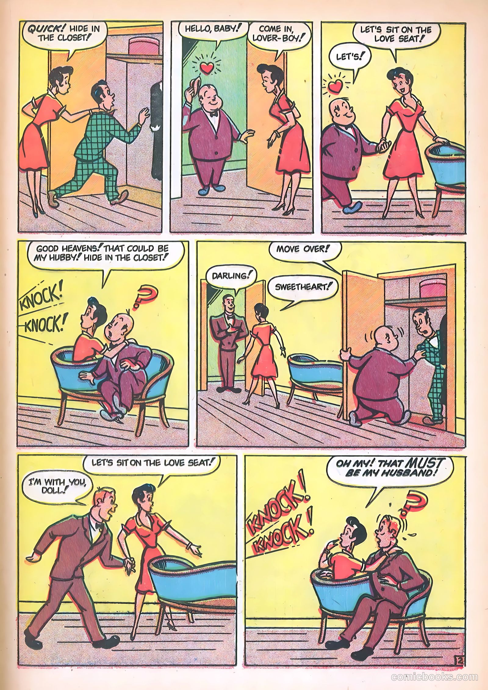 Broadway-Hollywood Blackouts #1 (1954) — page 21 of 36