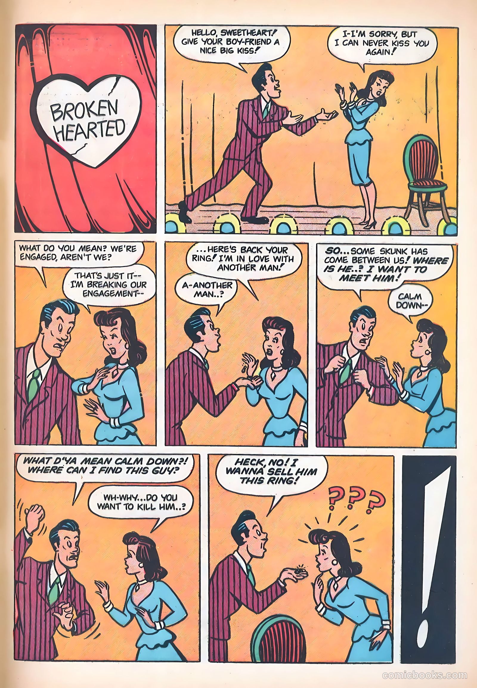 Broadway-Hollywood Blackouts #1 (1954) — page 29 of 36