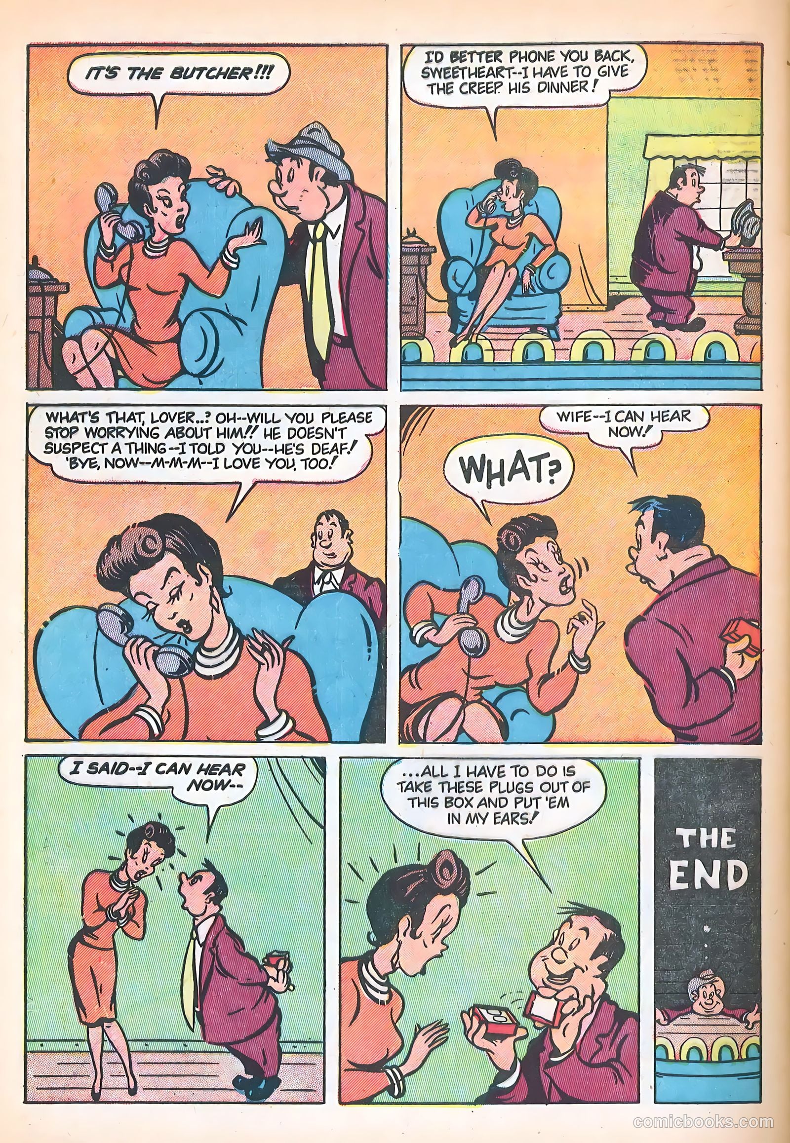 Broadway-Hollywood Blackouts #1 (1954) — page 32 of 36