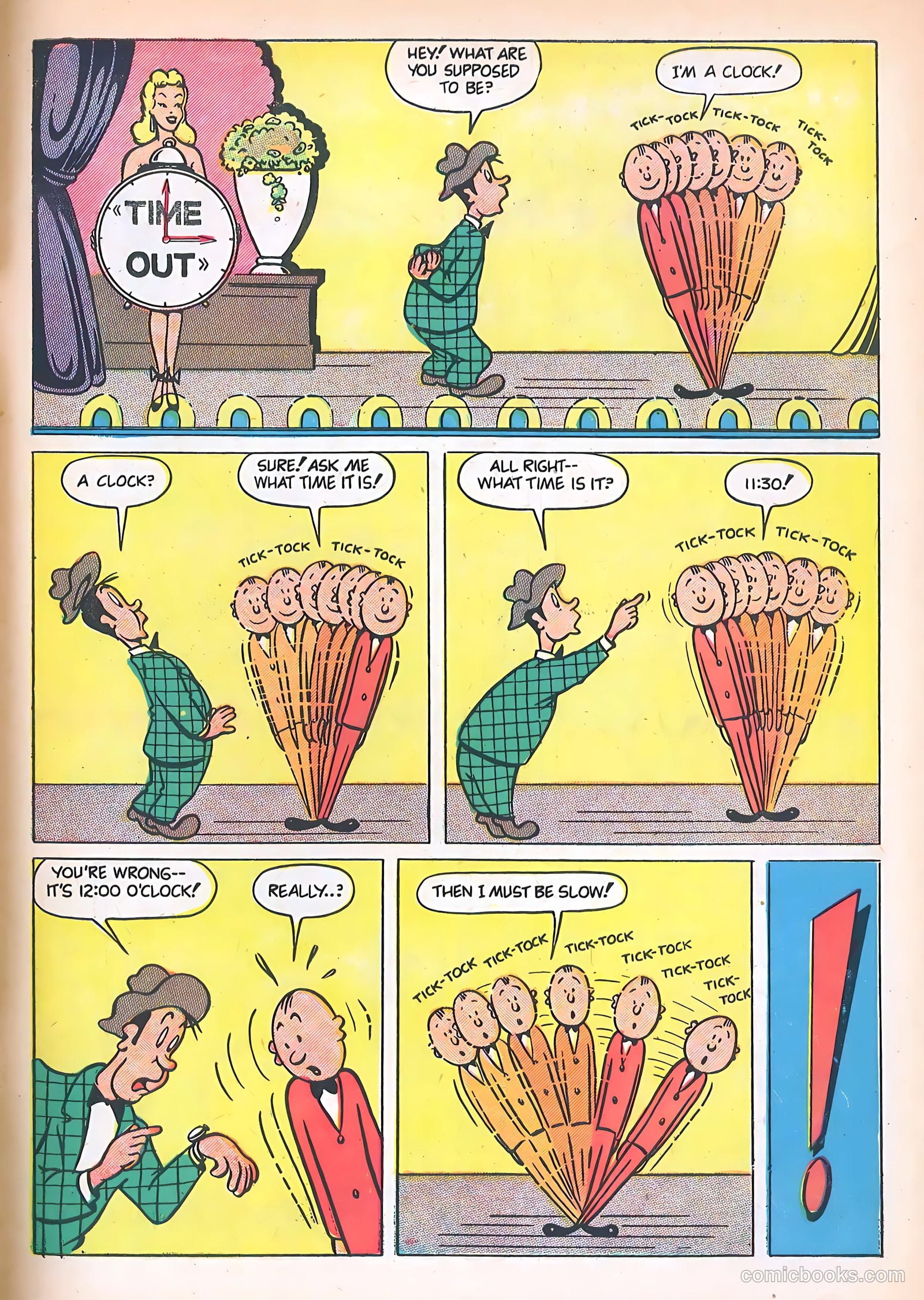Broadway-Hollywood Blackouts #1 (1954) — page 33 of 36