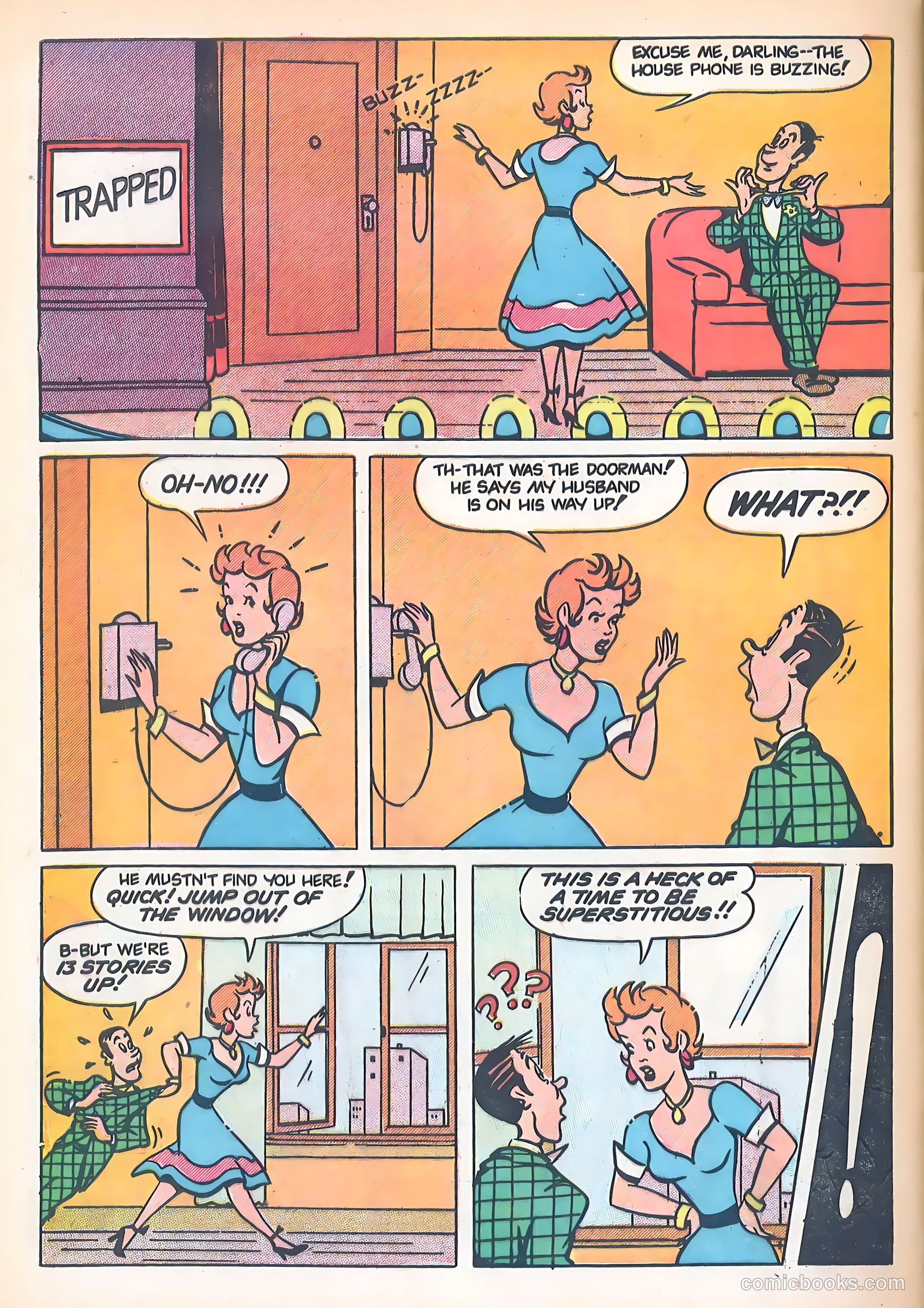 Broadway-Hollywood Blackouts #1 (1954) — page 34 of 36