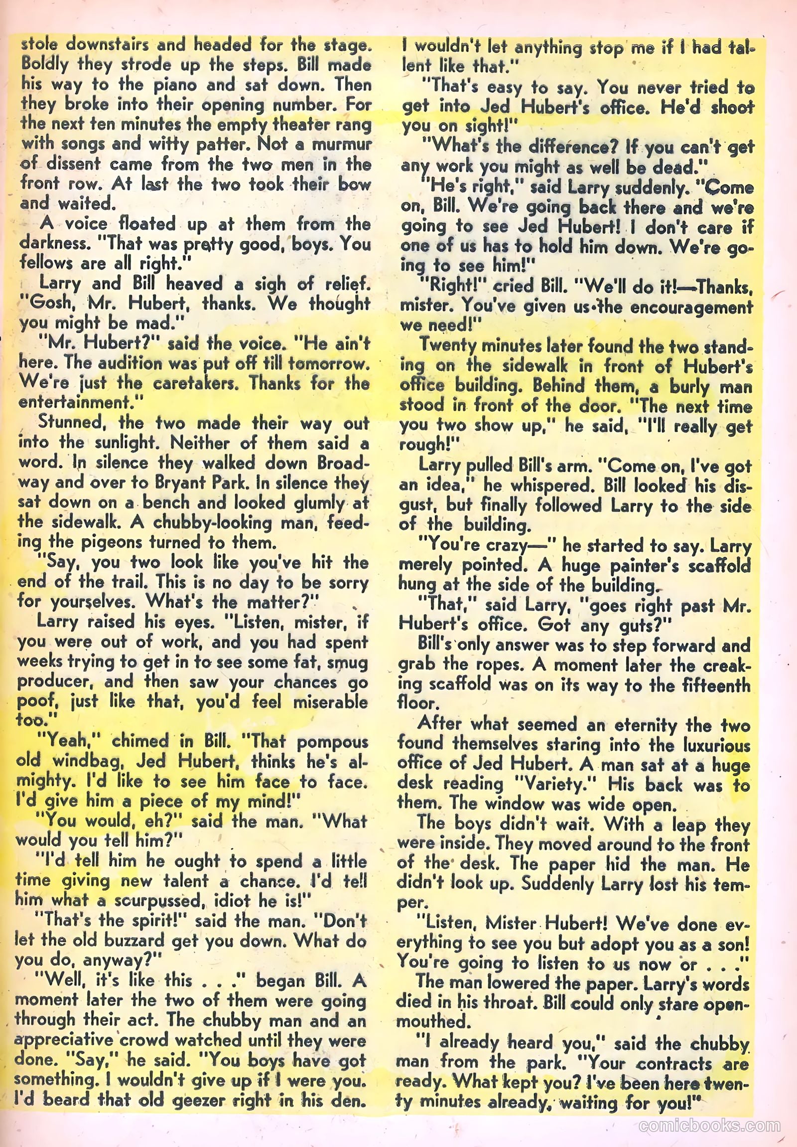 Broadway-Hollywood Blackouts #2 (1954) — page 27 of 36